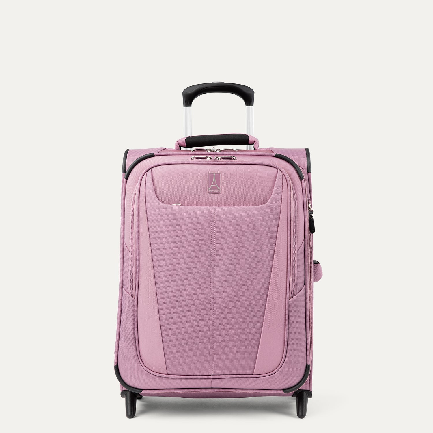 Travelpro Maxlite 5 International Carry-On Expandable Rollaboard in Orchid Pink — front view