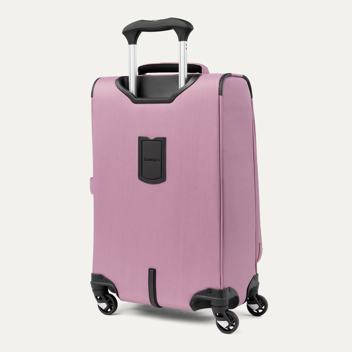 Travelpro Maxlite 5 21" Expandable Carry-On Spinner in Orchid Pink — back view