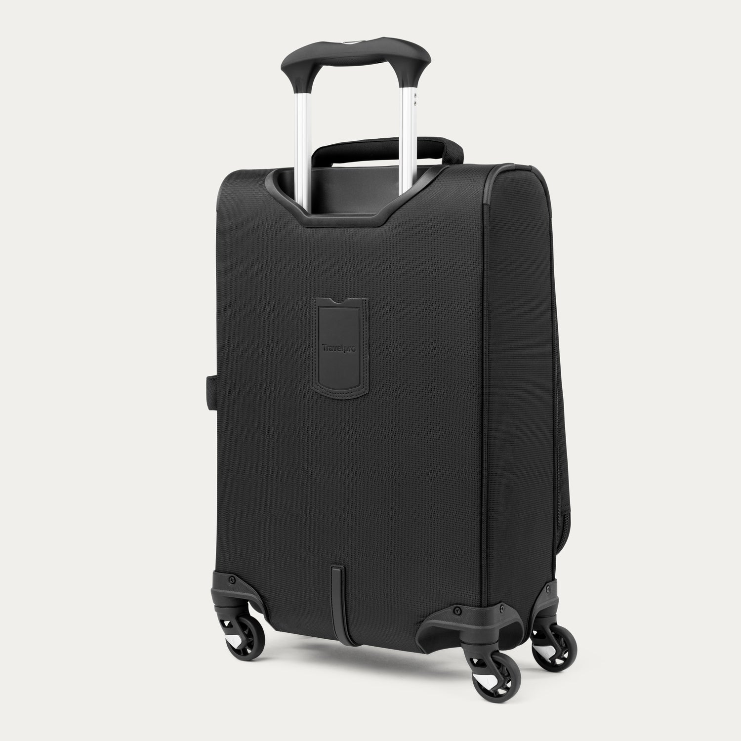 Travelpro Maxlite 5 Compact Carry-On Expandable Spinner in Black — back view