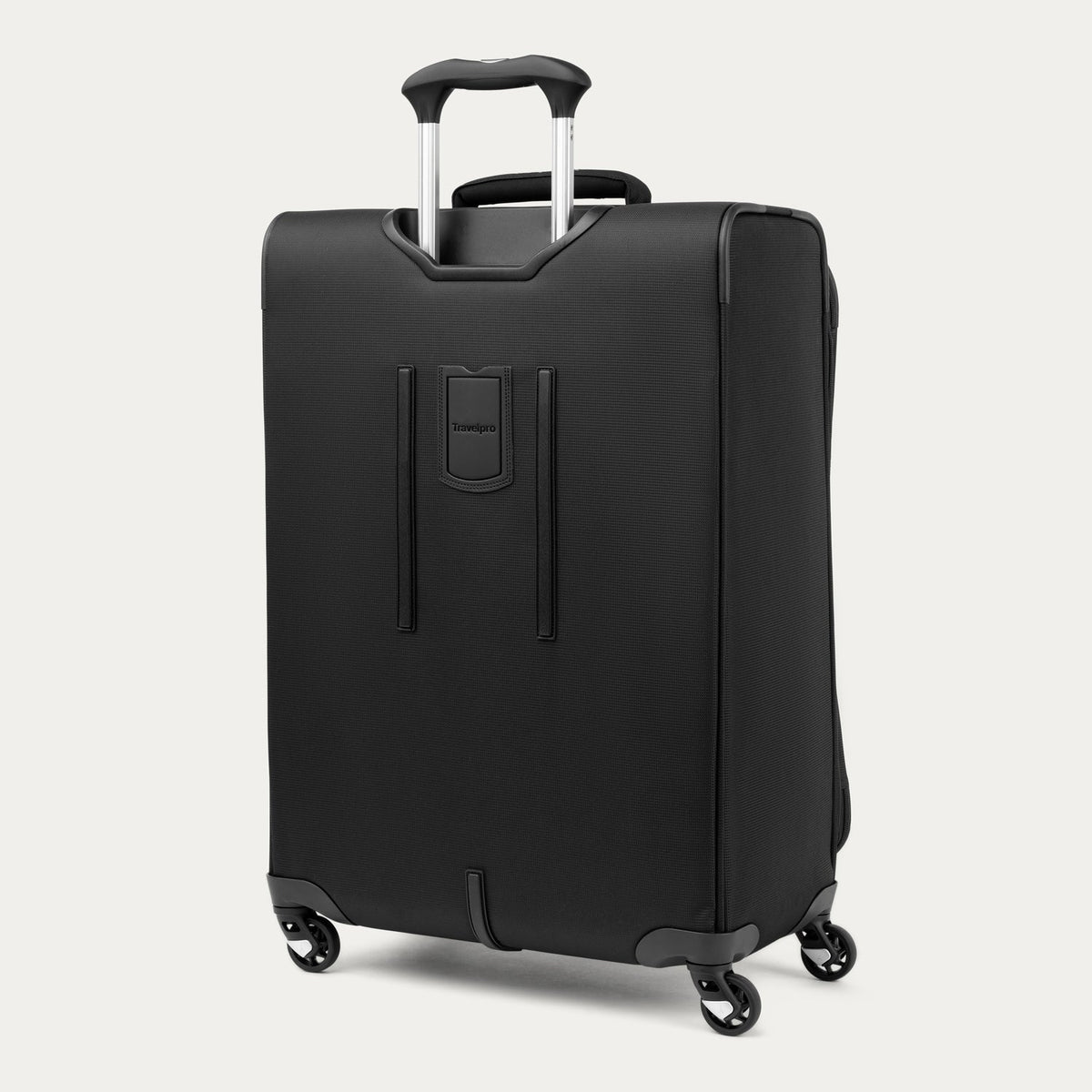 Travelpro Maxlite 5 25" Expandable Spinner in Black — back view