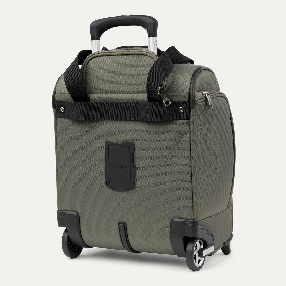 Travelpro Maxlite 5 Carry-On Rolling Underseat Bag in Slate Green — back view