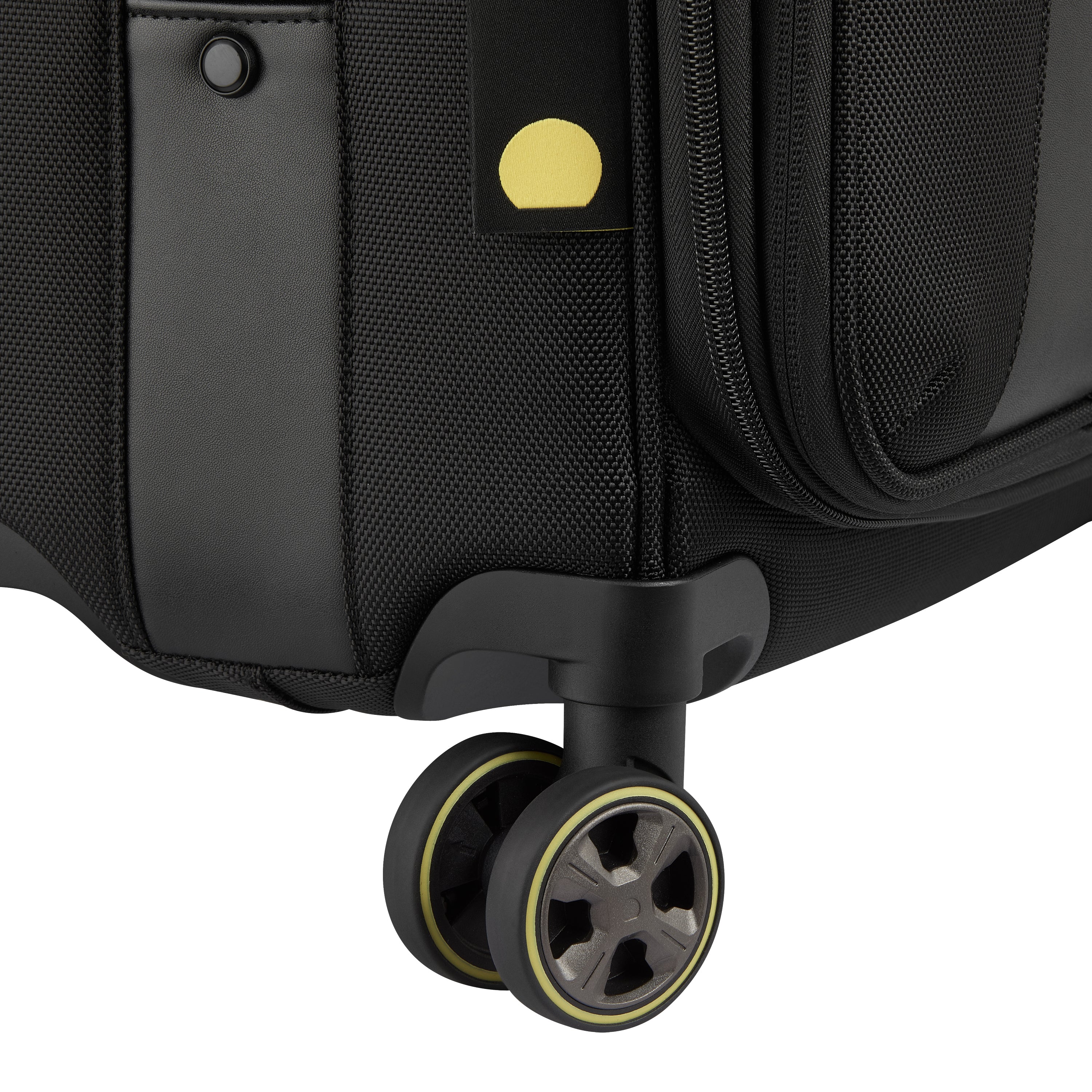 Delsey Wagram Carry-On Plus Expandable Spinner in Black — detail view 5 # color_Black