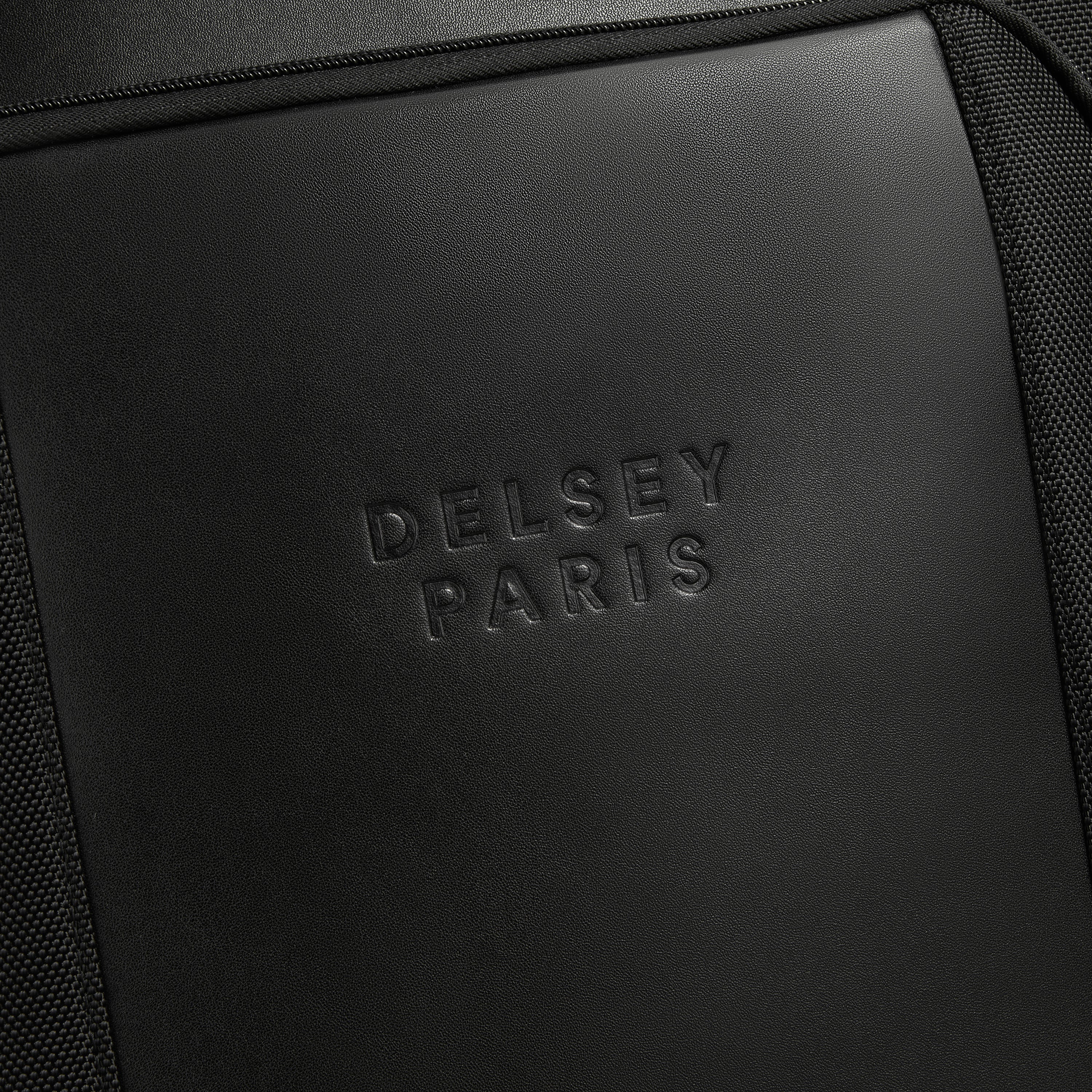 Delsey Wagram Carry-On Plus Expandable Spinner in Black — detail view 7 # color_Black