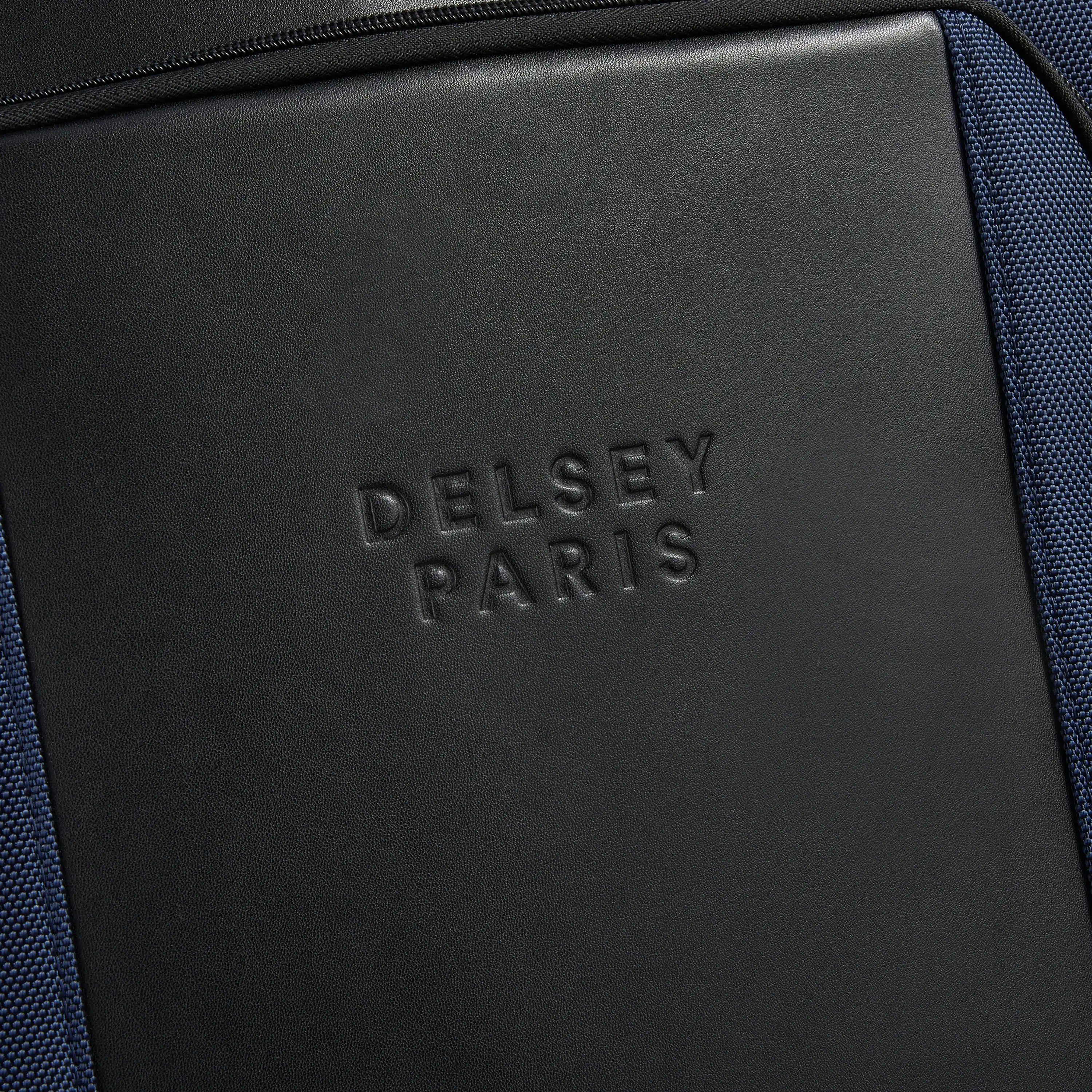 Delsey Wagram Carry-On Plus Expandable Spinner in Navy — detail view 7 # color_Navy