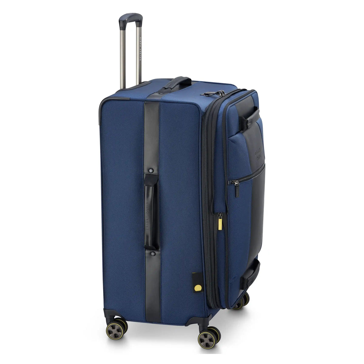 Delsey Wagram Medium Trunk Expandable Spinner in Navy — angle view 3 # color_Navy