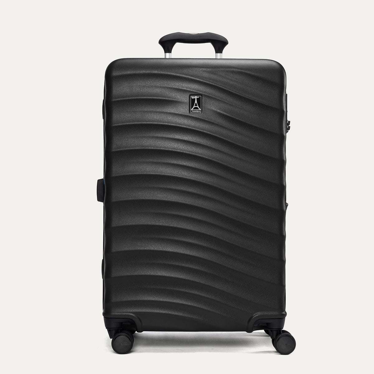 TravelPro Maxlite Air V2 Medium Check-In Hardside Spinner in Black — front view