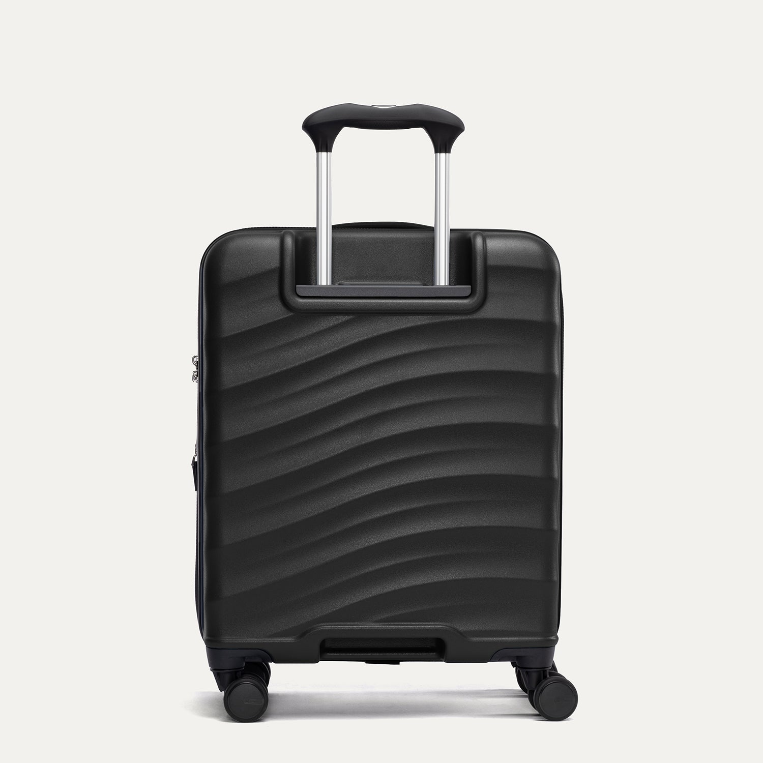 Travelpro Maxlite Air V2 International Carry-On Hardside Spinner in Black — angle view 3