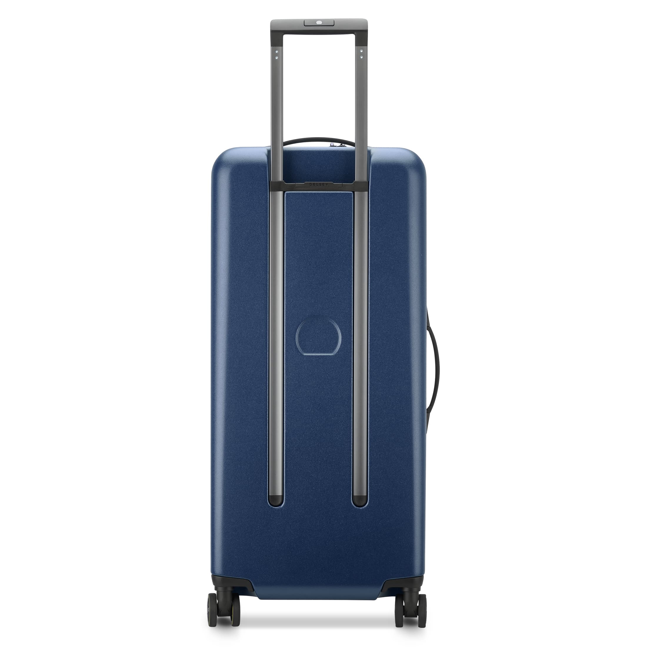 Delsey Turenne 2.0 Large Trunk Spinner in Night Blue — back view # color_Night Blue