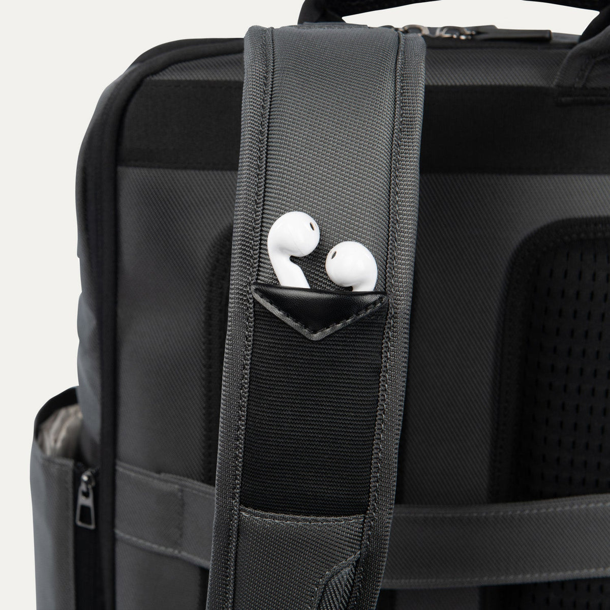 Travelpro Crew Executive Choice 3 Large Travel Backpack in Grey — detail view 2