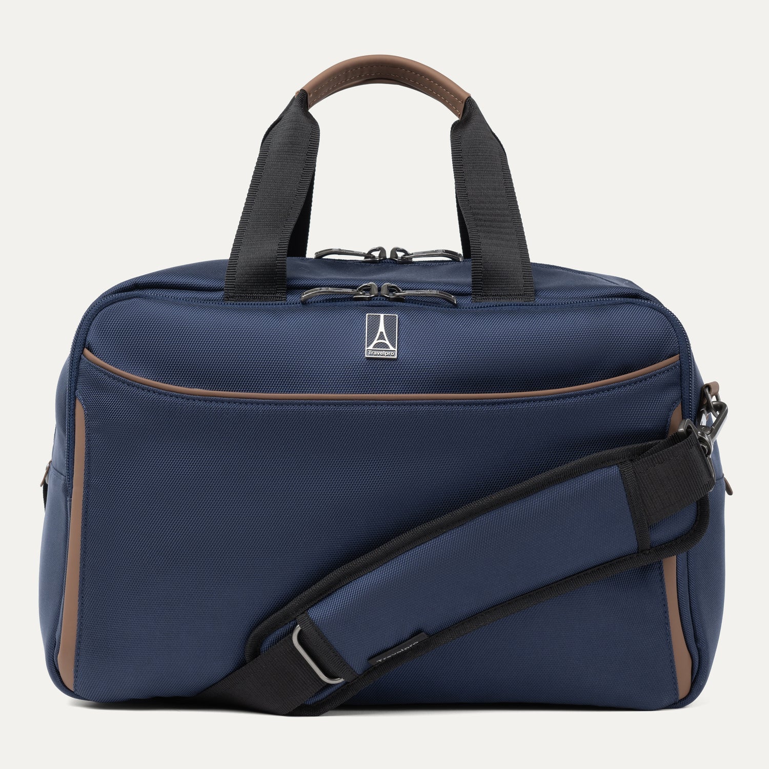 Travelpro Crew Classic UnderSeat Tote in Patriot Blue — front view