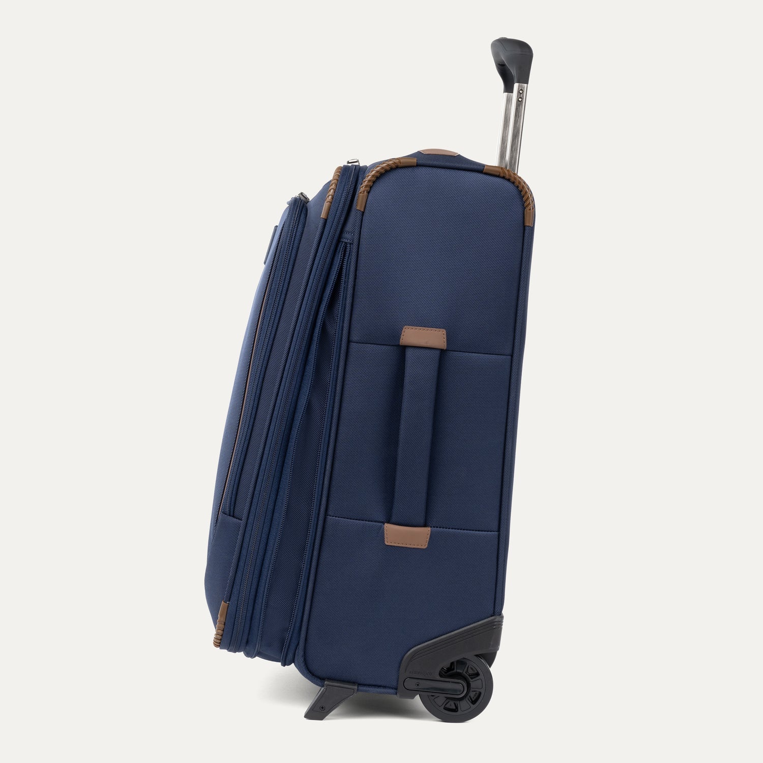 Travelpro Crew Classic Carry-On Expandable Rollaboard in Patriot Blue — lifestyle