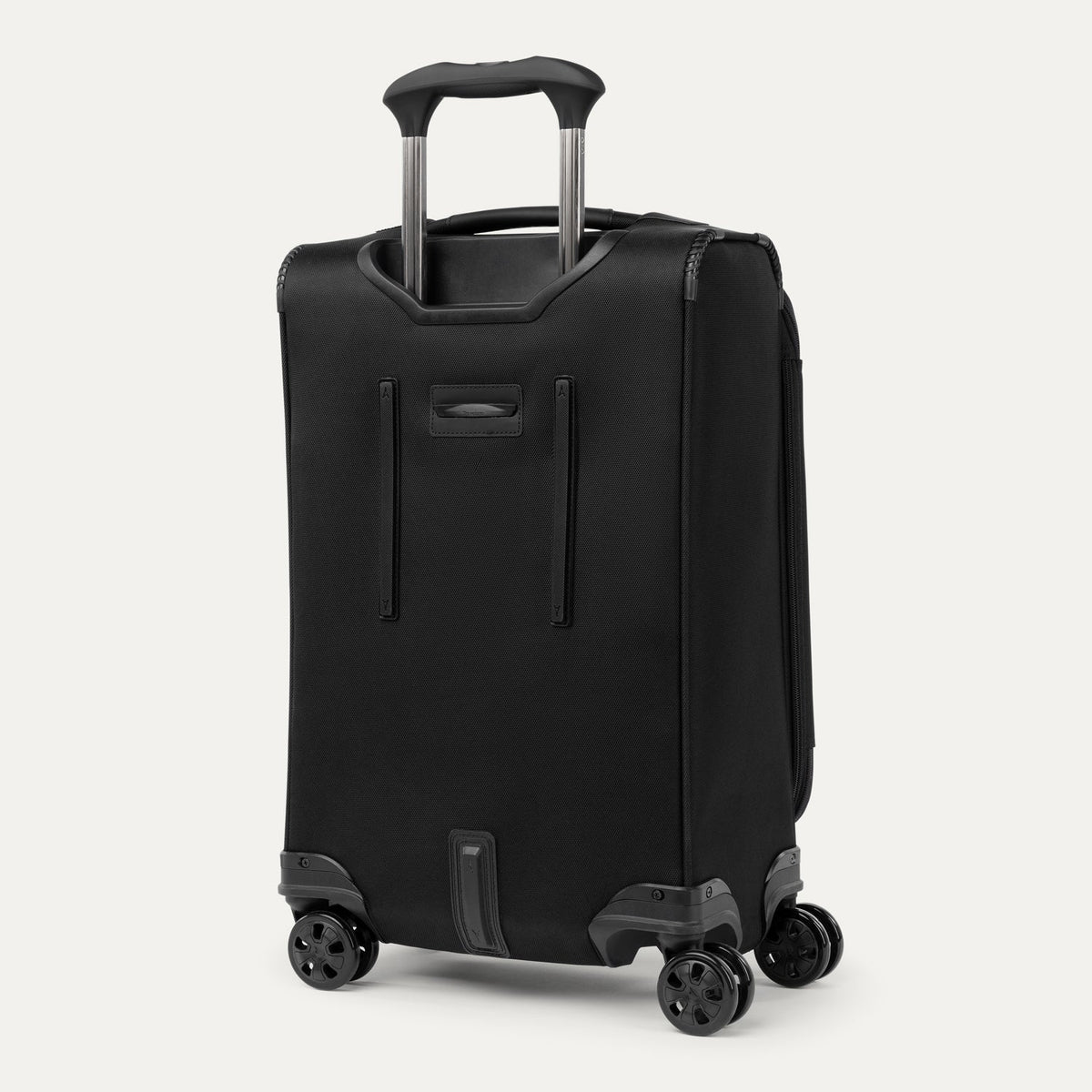 Travelpro Crew Classic Carry-On Spinner in Black — back view