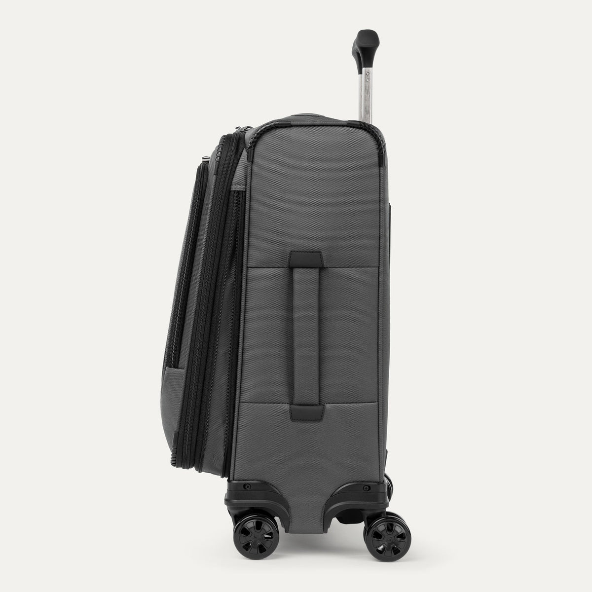 Travelpro Crew Classic Carry-On Spinner in Titanium Grey — angle view 2