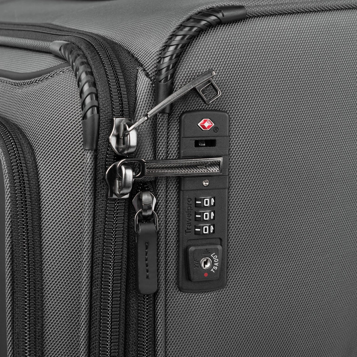 Travelpro Crew Classic Large Check-In Spinner in Titanium Grey — detail view 4