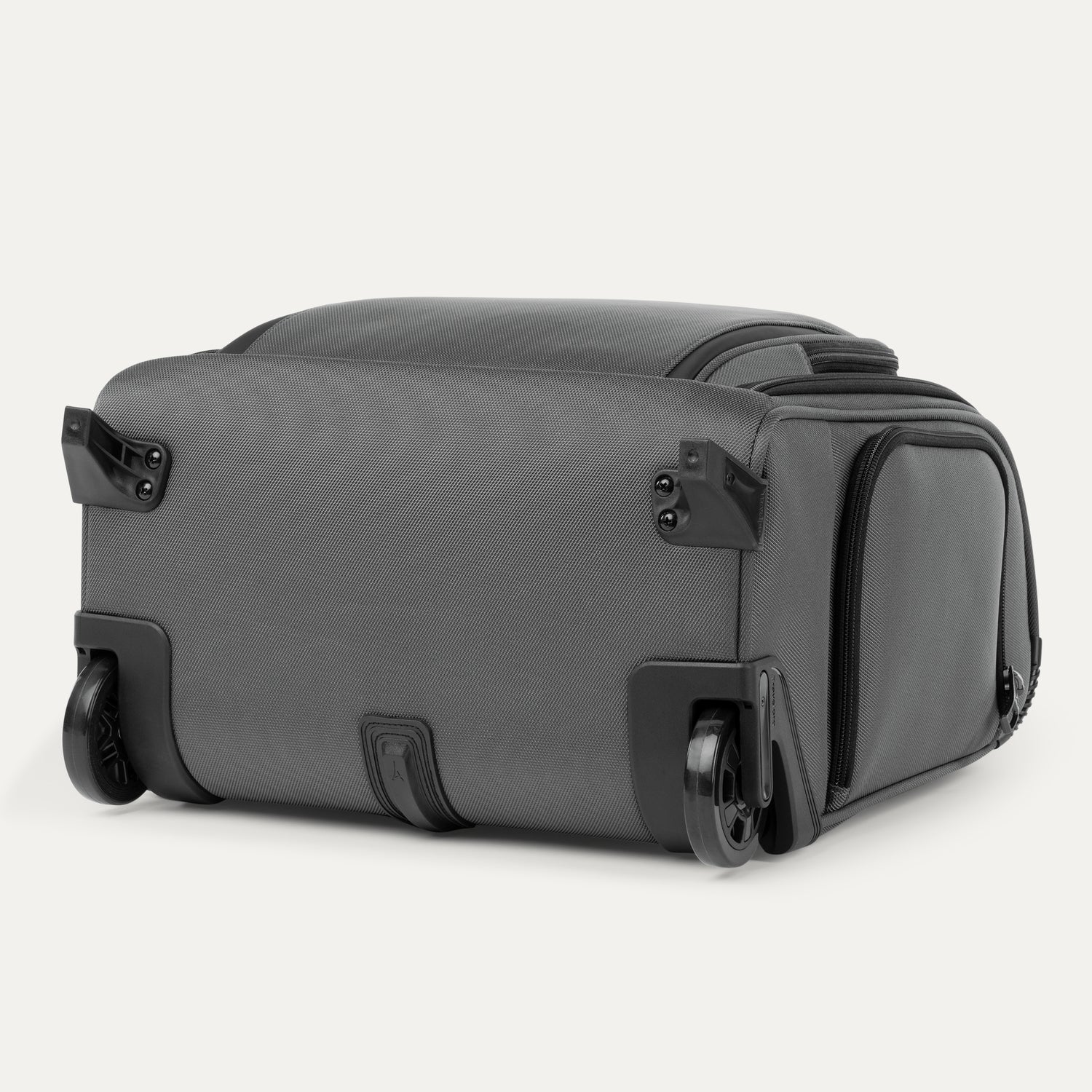 Travelpro Crew Classic Rolling UnderSeat Carry-On in Titanium Grey — angle view 3