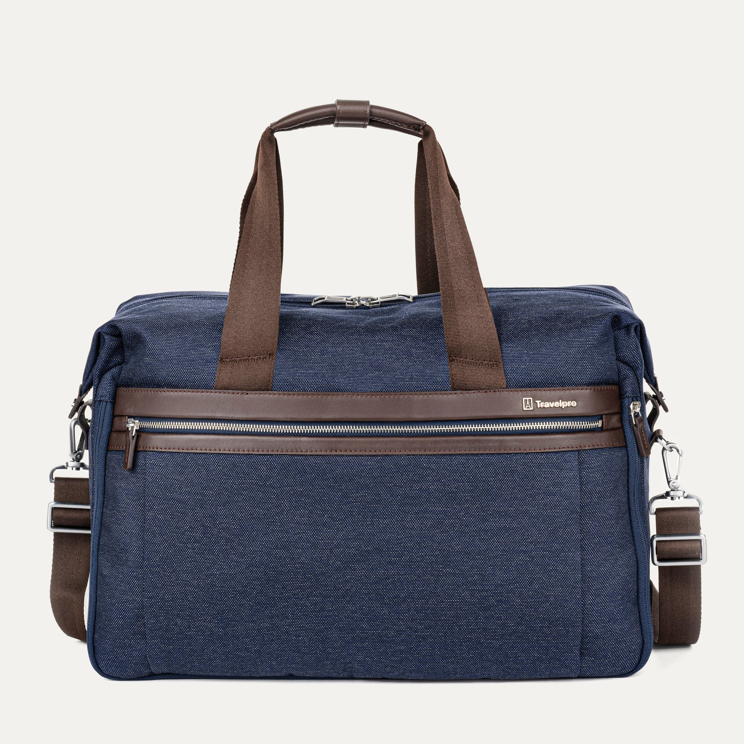 Travelpro Platinum Elite Soft Duffel in True Navy — front view