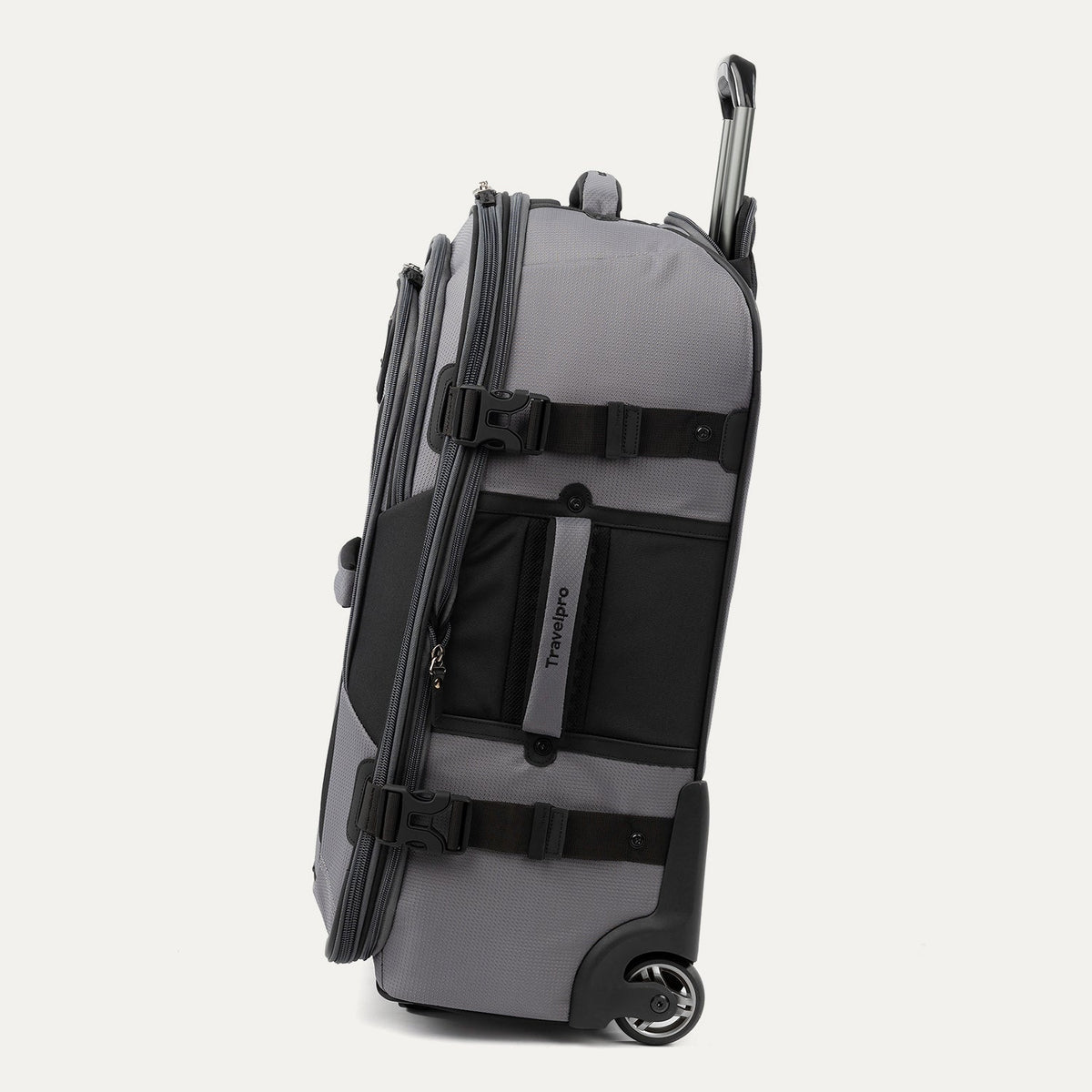Travelpro Bold By Travelpro 25" Check-In Expandable Rollaboard in Gray Black — angle view 2