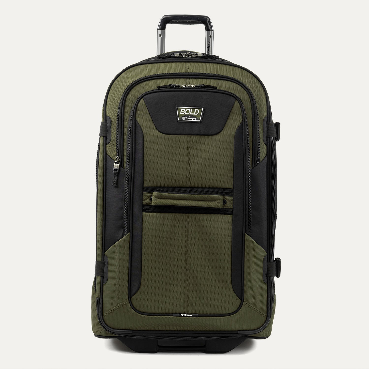 Travelpro Bold By Travelpro 28" Check-In Expandable Rollaboard in Olive Black — front view