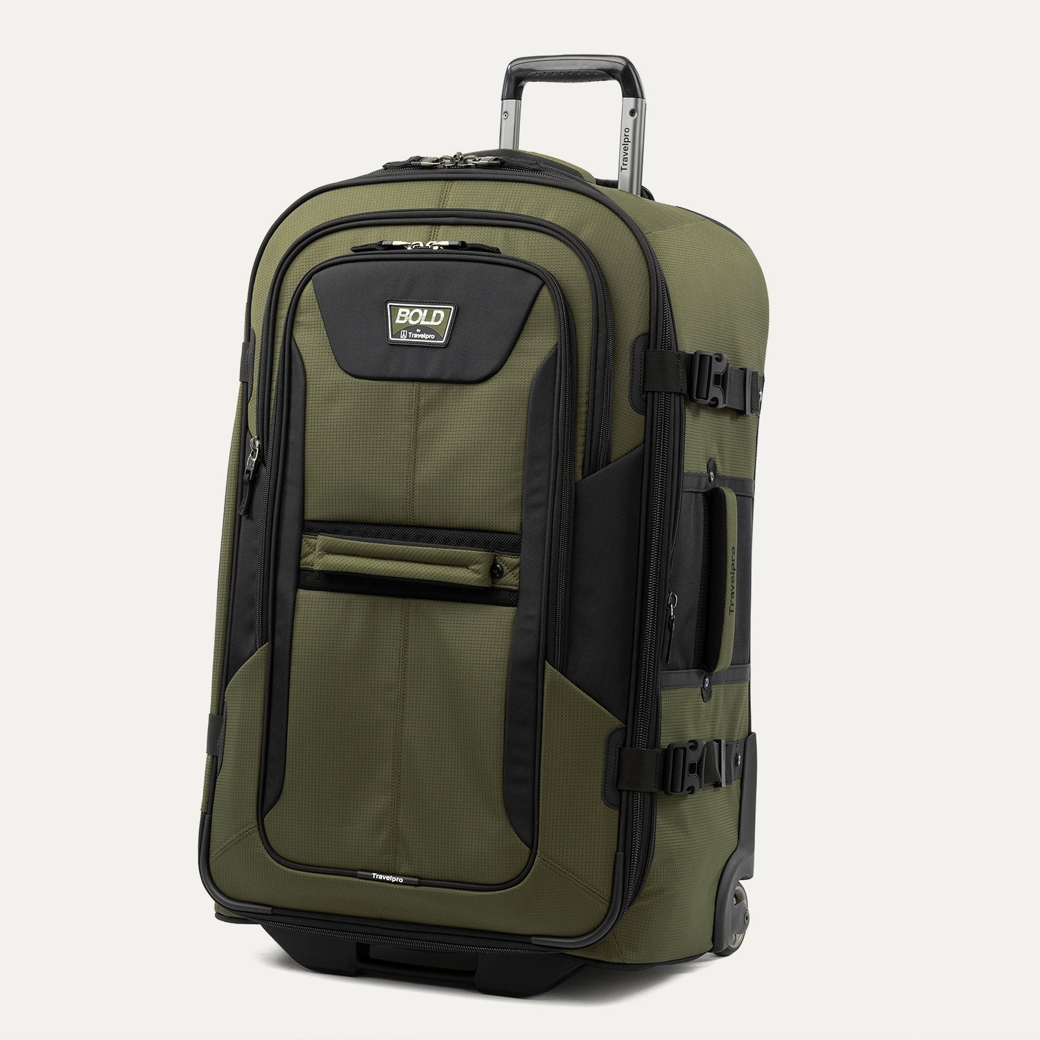 Travelpro Bold By Travelpro 28" Check-In Expandable Rollaboard in Olive Black — detail view