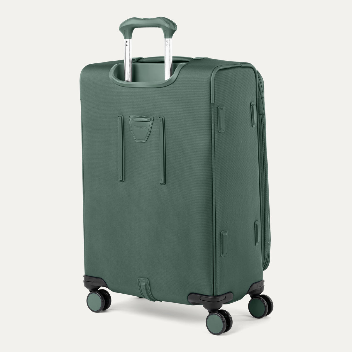 Travelpro VersaPack+ Medium Check-In Spinner in Desert Sage Green — back view
