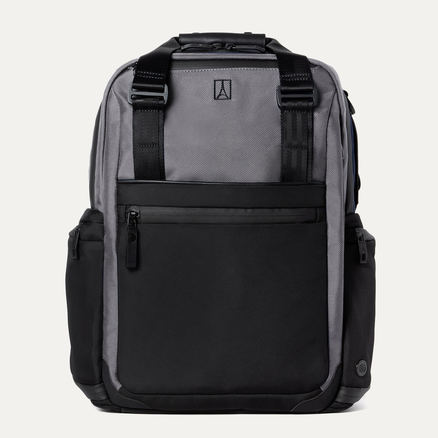 Travelpro Altitude Medium Expandable Laptop Backpack 25-30L in Falcon Grey — front view