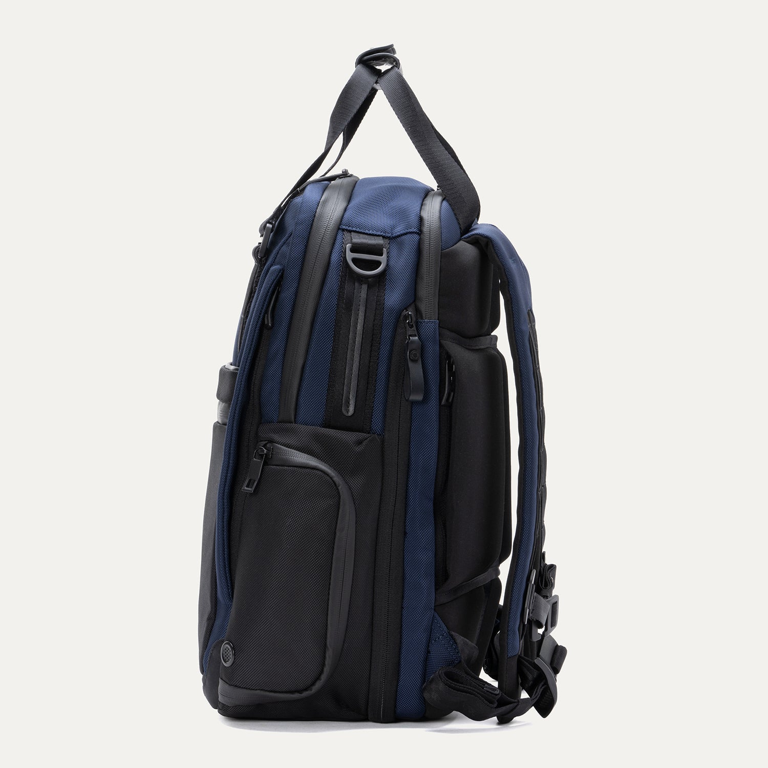 Travelpro Altitude Medium Expandable Laptop Backpack 25-30L in Aviator Navy — angle view 1