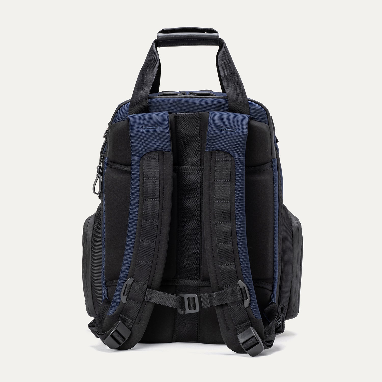 Travelpro Altitude Medium Expandable Laptop Backpack 25-30L in Aviator Navy — back view