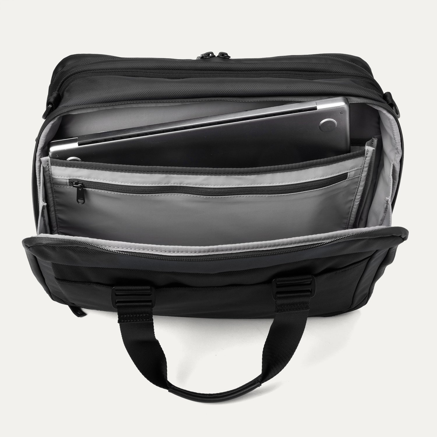 Travelpro Altitude Full Expansion Brief in Jet Black — detail view