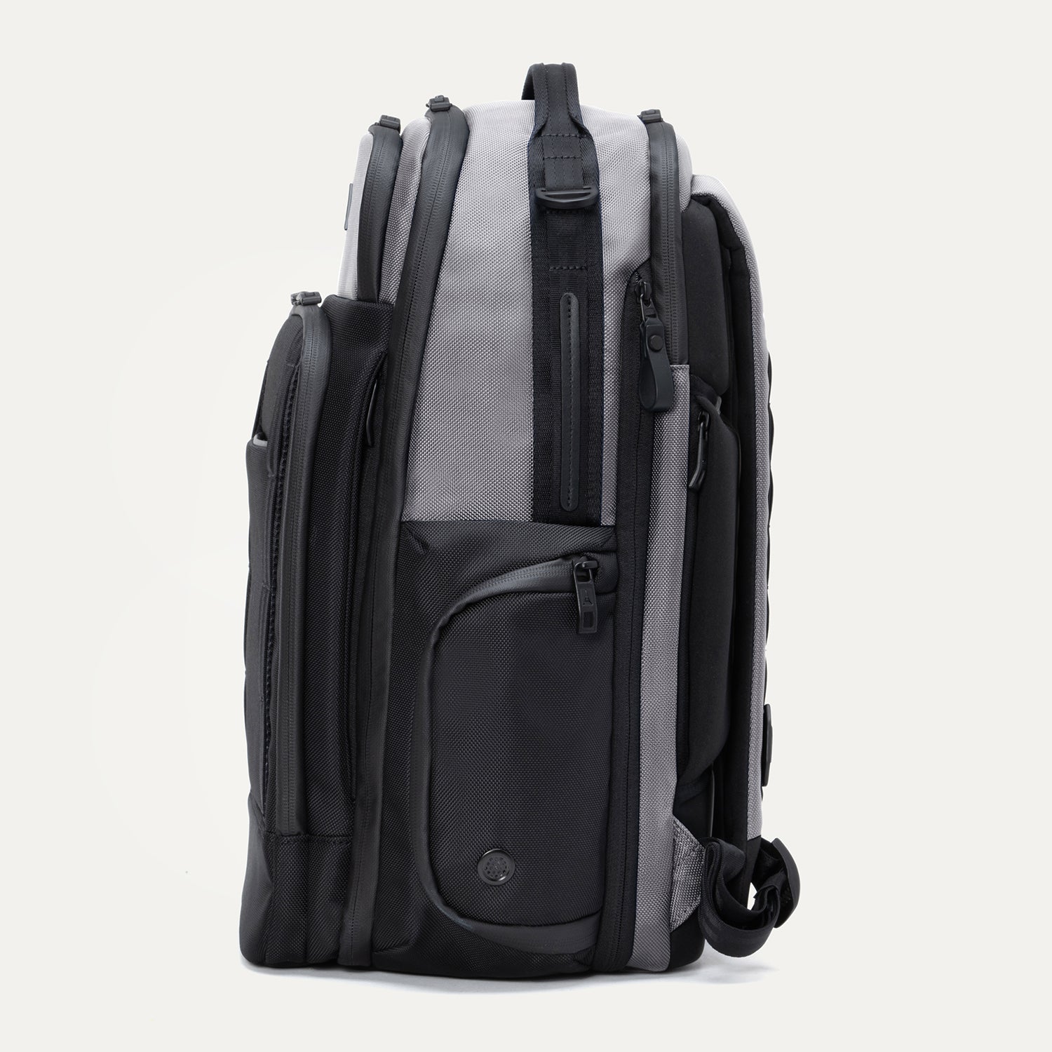 Travelpro Altitude Large Expandable Laptop Backpack 30-36L in Falcon Grey — angle view 1