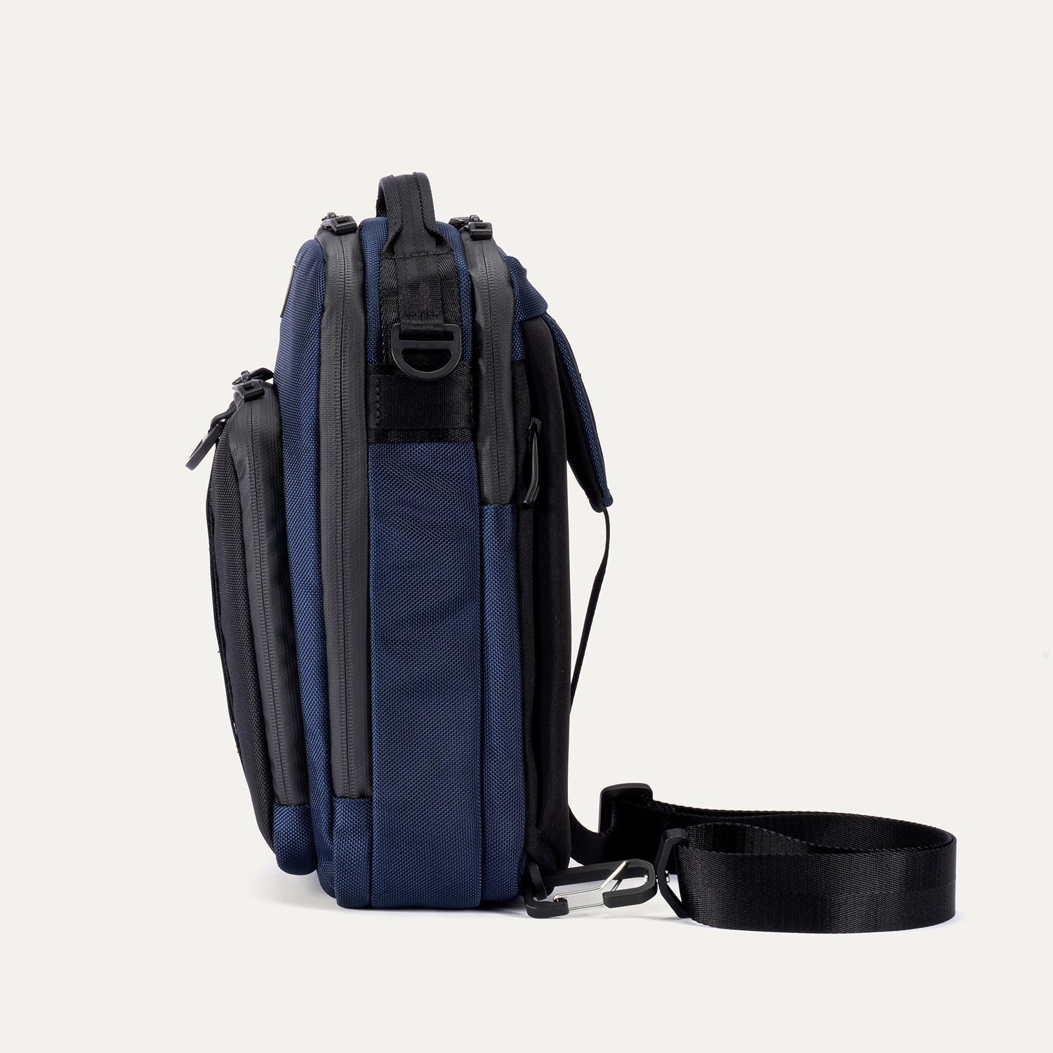 Travelpro Altitude Crossbody 6L in Aviator Navy — angle view 4