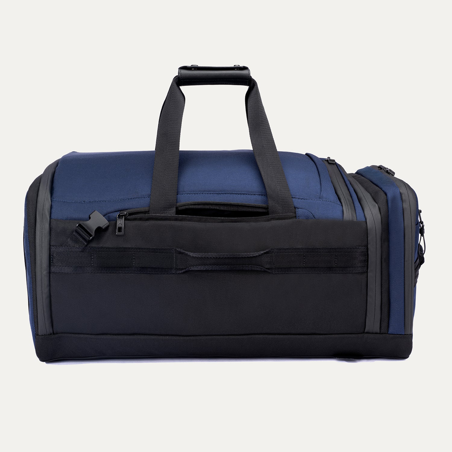 Travelpro Altitude Convertible Duffel/Backpack in Aviator Navy — angle view 3