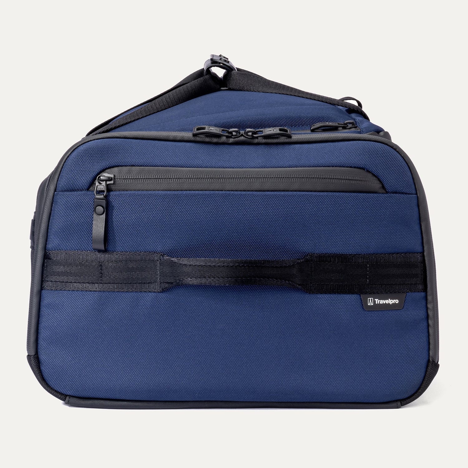 Travelpro Altitude Convertible Duffel/Backpack in Aviator Navy — angle view 4