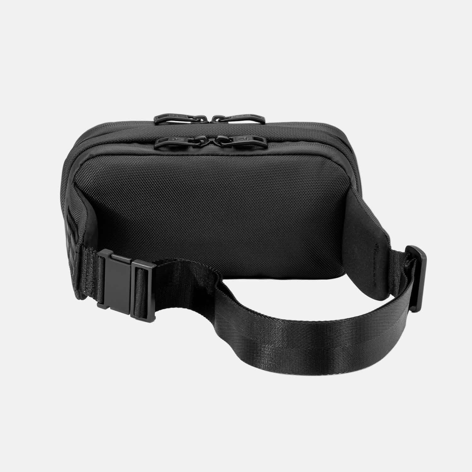 Travelpro Altitude Sling 2L in Jet Black — angle view 5