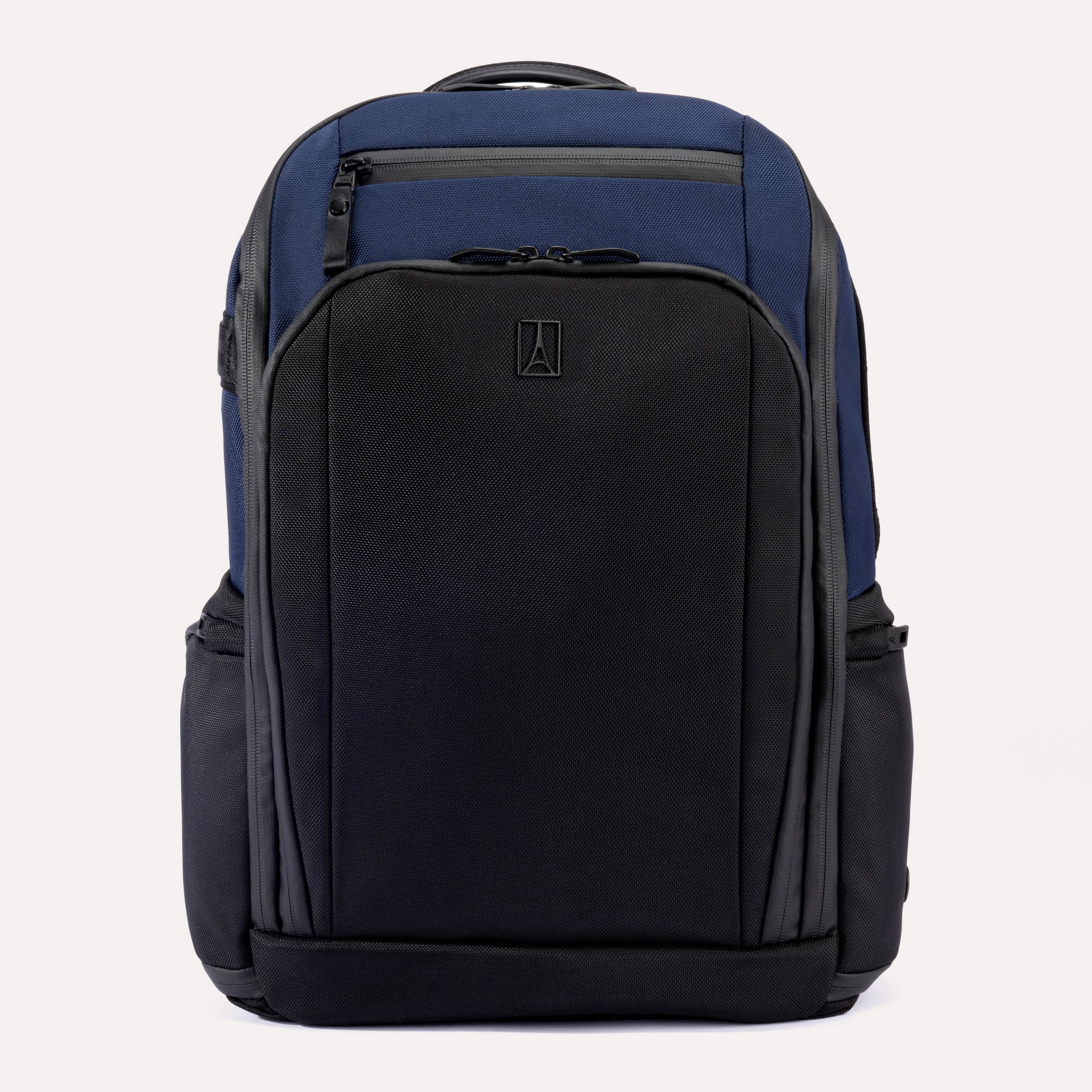 Travelpro Altitude All-Purpose Full Expansion Laptop Backpack 24-34L in Aviator Navy — front view