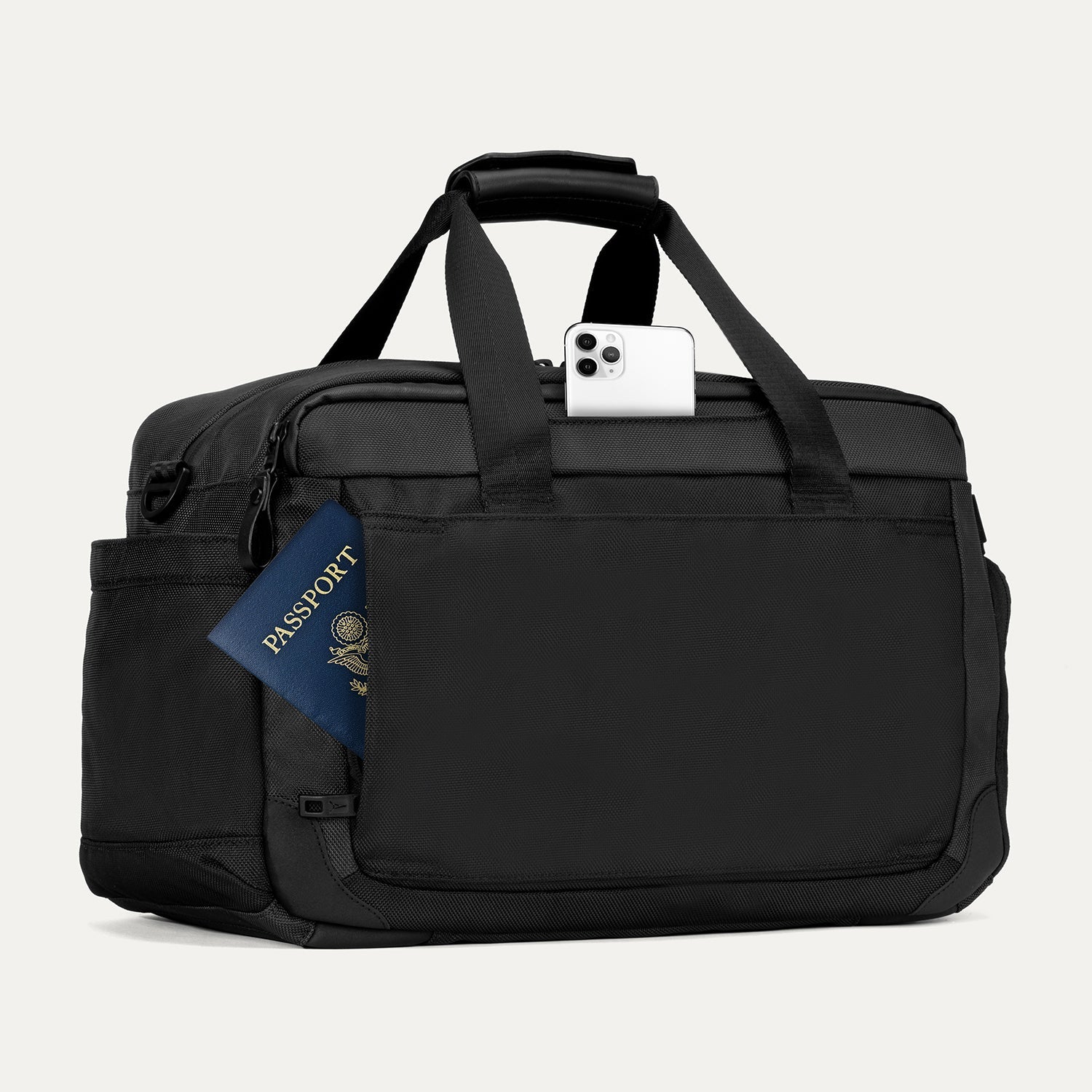 Travelpro Altitude Day-to-Day Duffel in Jet Black — detail view