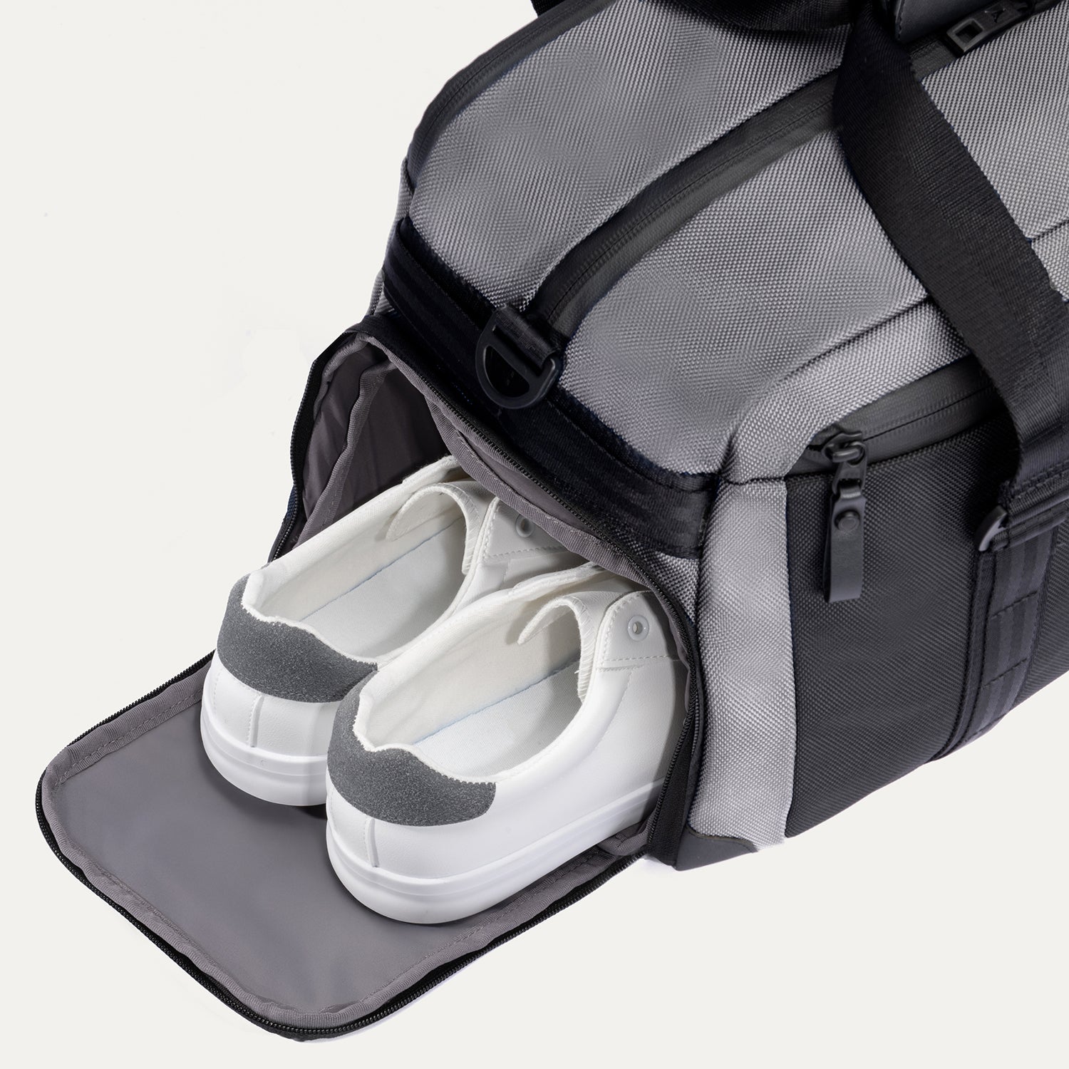 Travelpro Altitude Day-to-Day Duffel in Falcon Grey — detail view