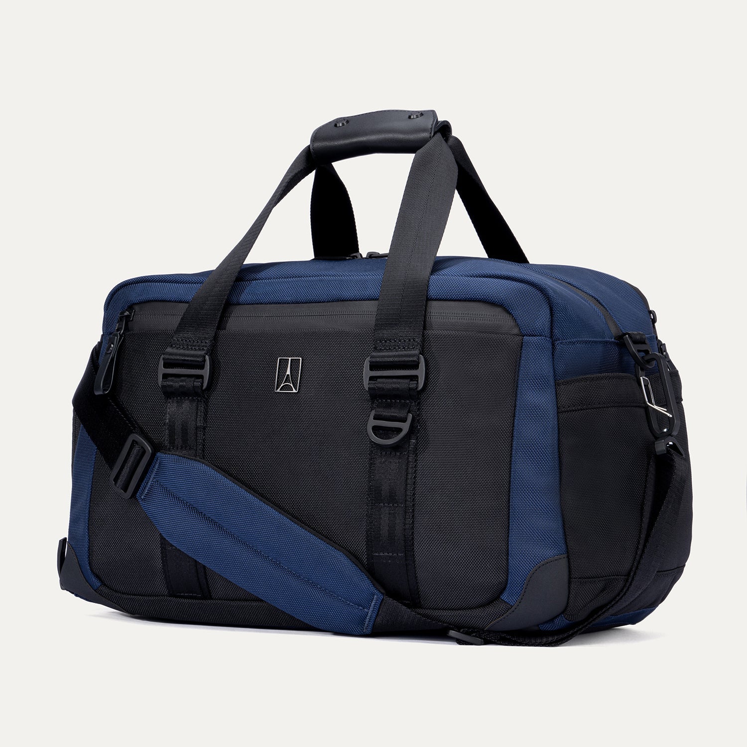 Travelpro Altitude Day-to-Day Duffel in Aviator Navy — angle view 3