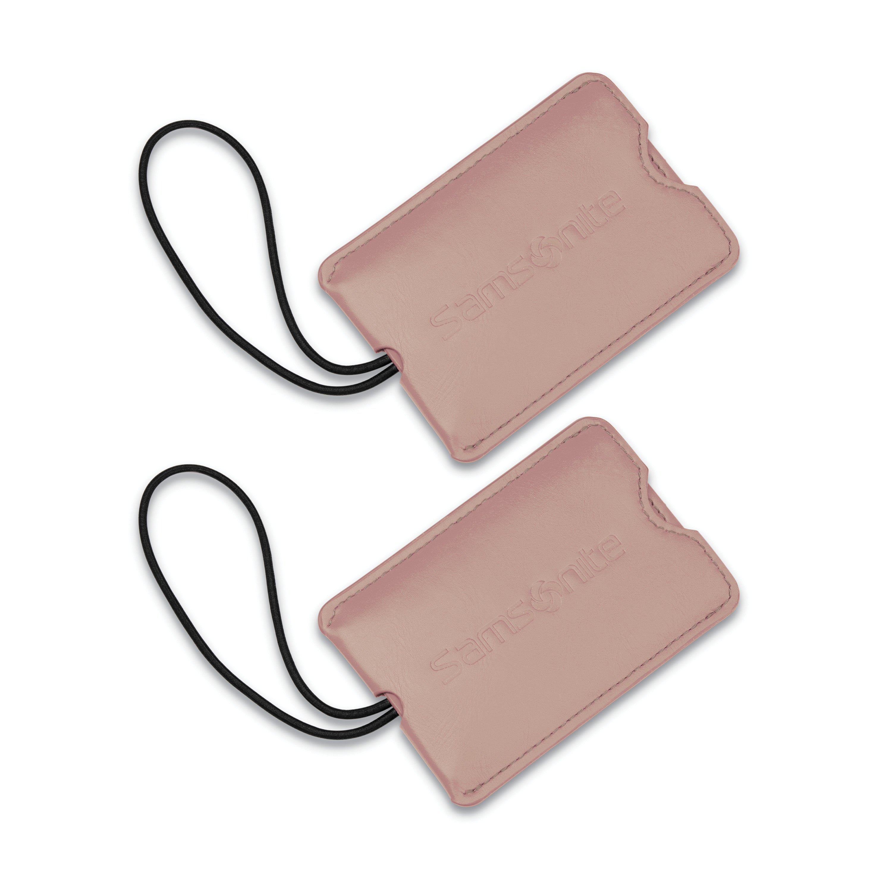 Samsonite Vinyl ID Tag (Set of 2) - Dusty Rose