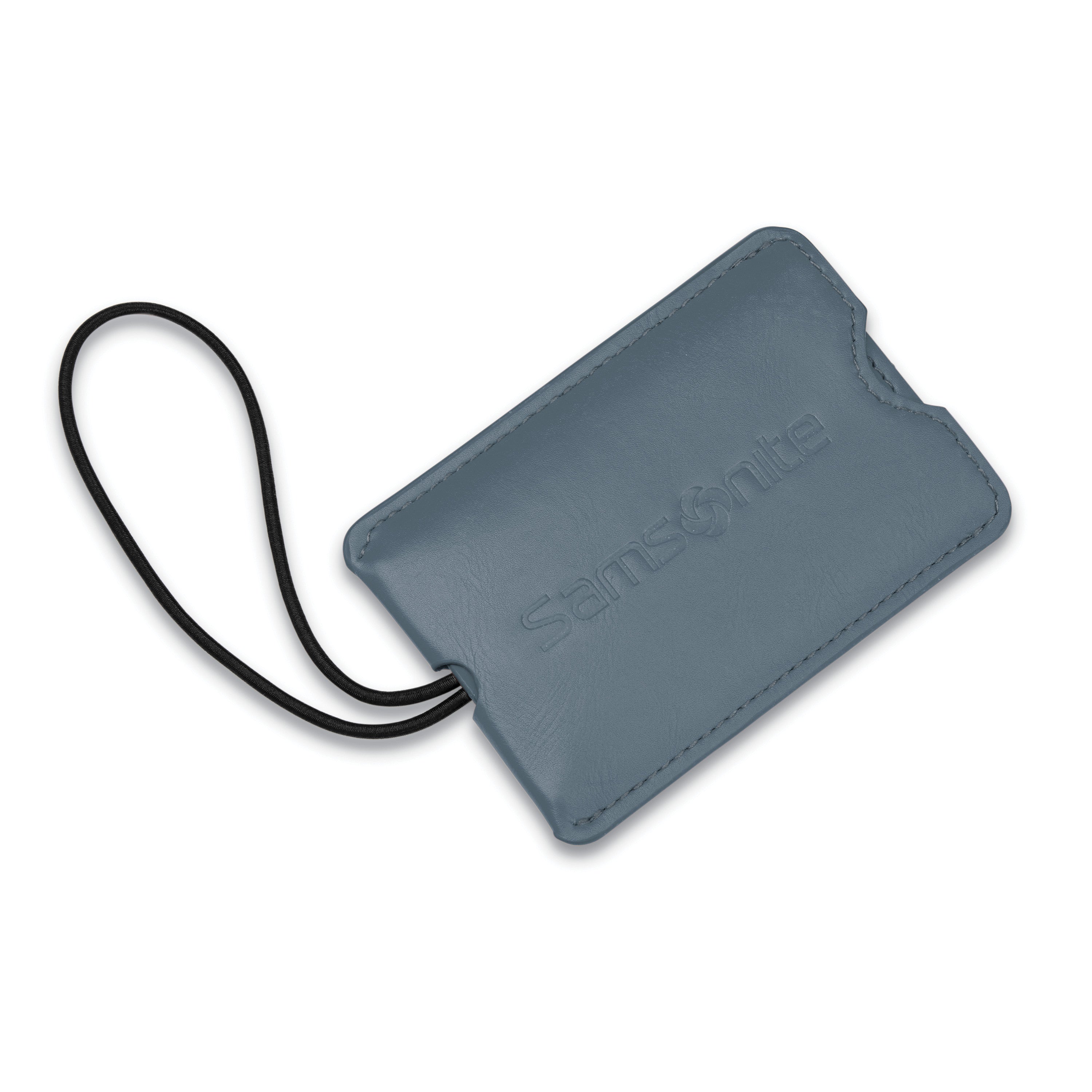 Samsonite Vinyl ID Tag (Set of 2) - Slate Blue