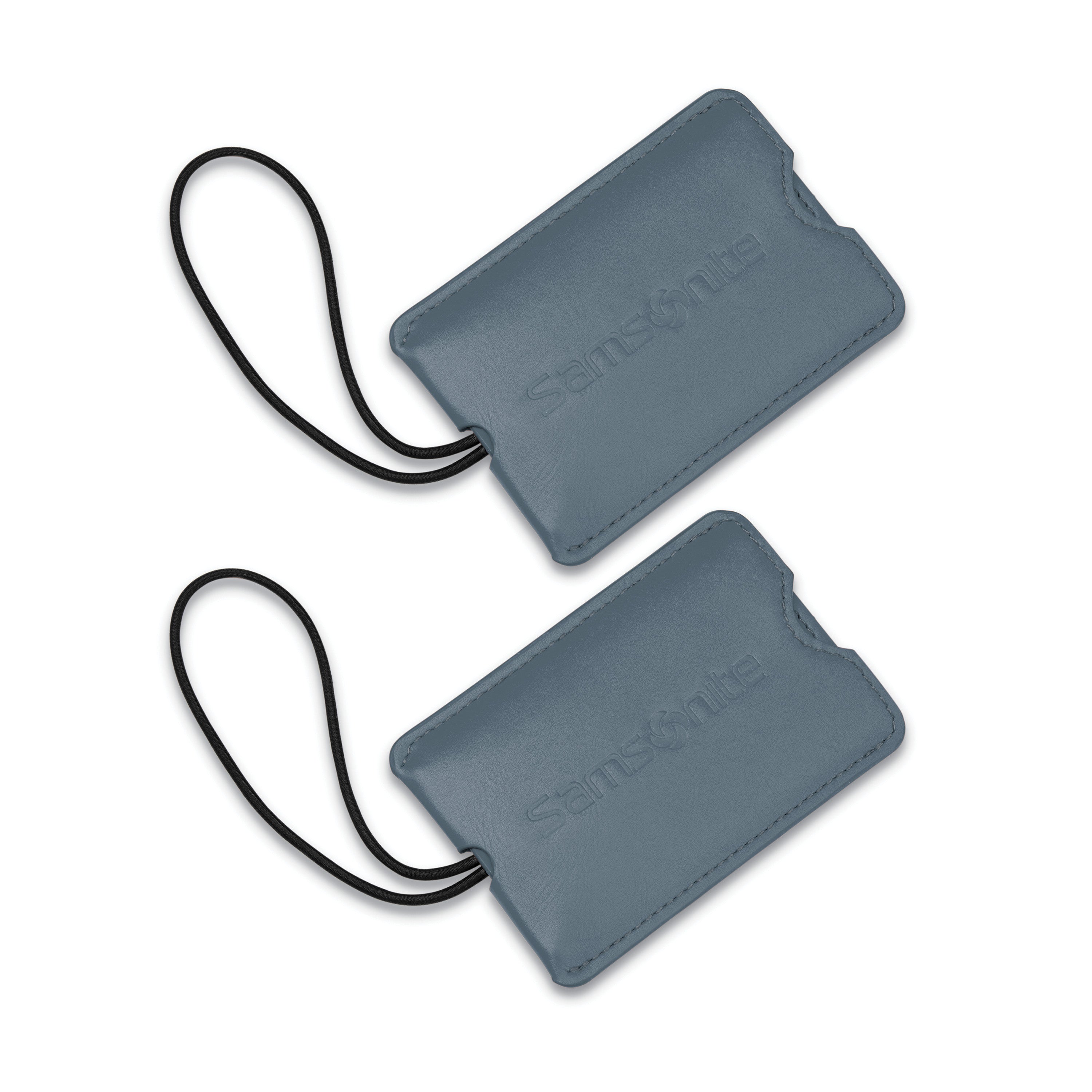 Samsonite Vinyl ID Tag (Set of 2) - Slate Blue