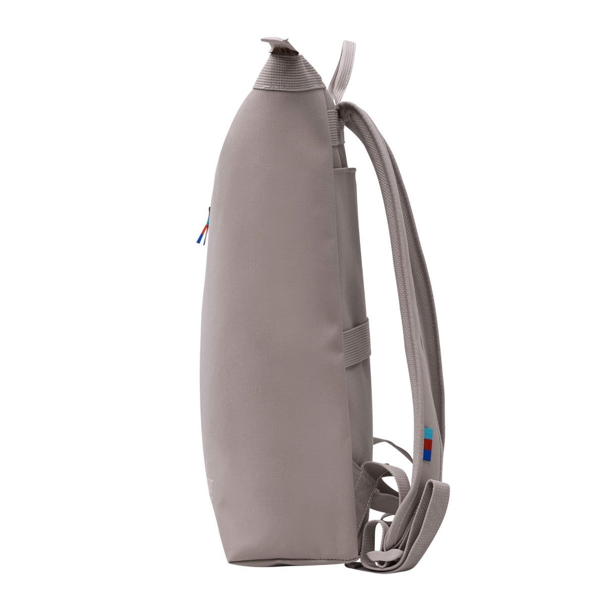 GotBag No! Rolltop Backpack (Sustainable) in Sea Horse — side view