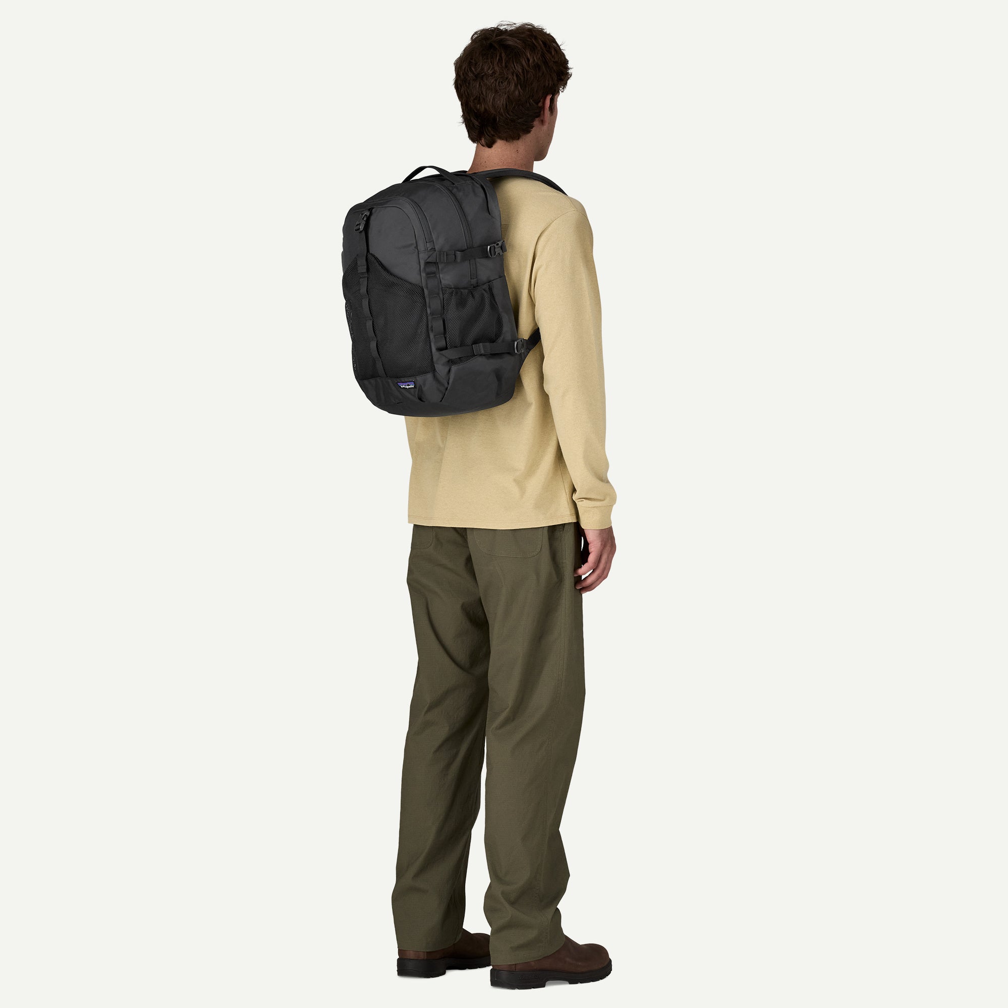 Patagonia Refugio Daypack 30L in Black — angle view 3