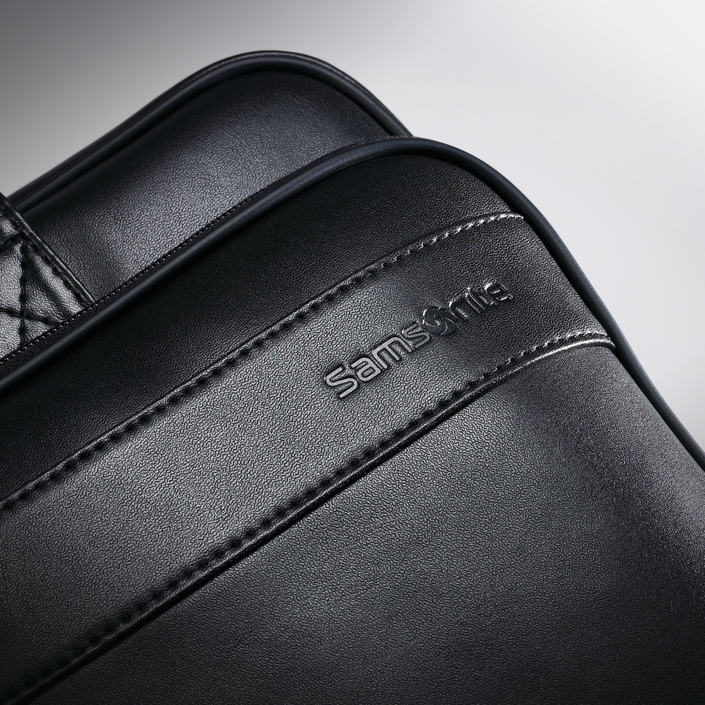 Samsonite Leather Slim Briefcase, view 4