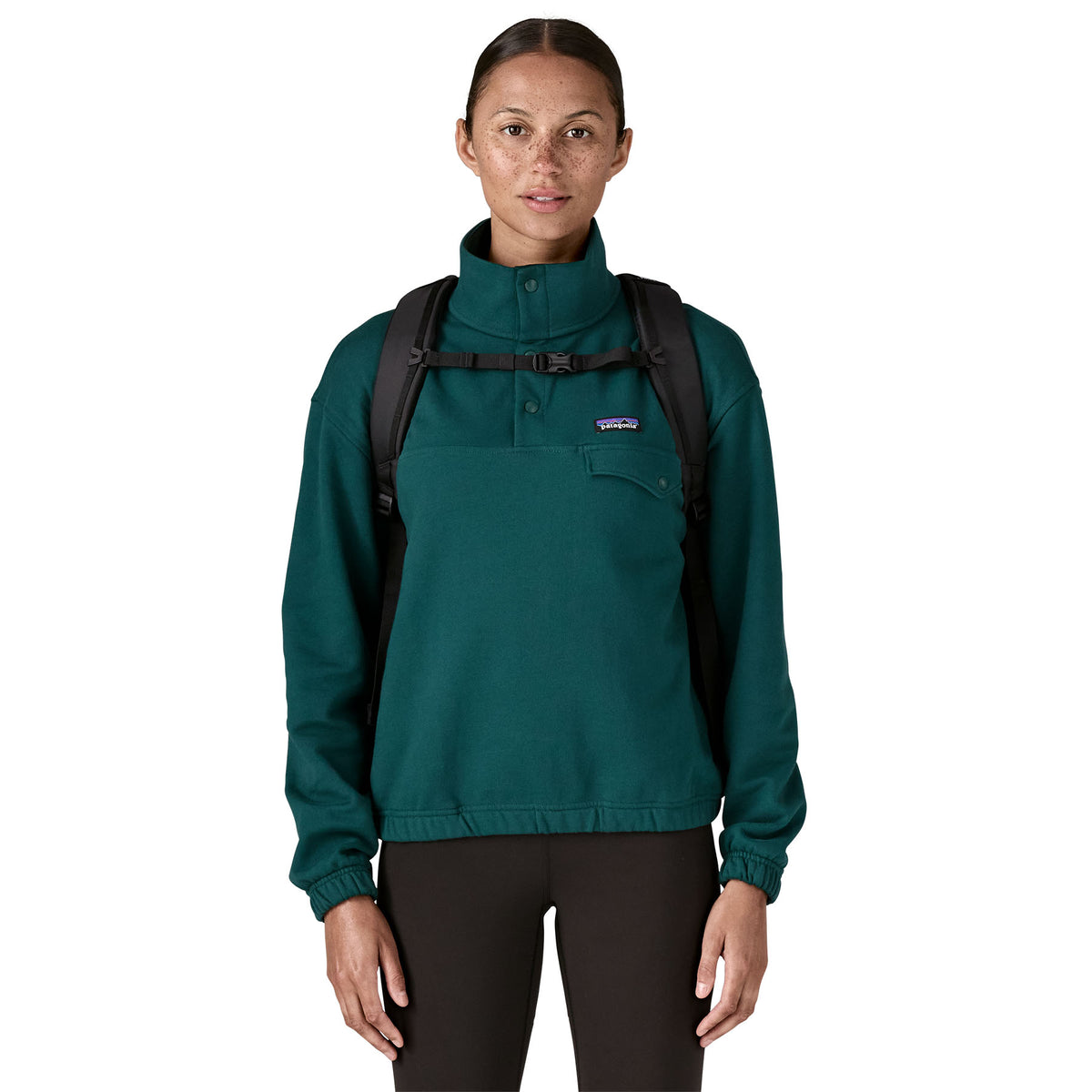Patagonia Atom Daypack 24L in Black — lifestyle 2 # color_Black