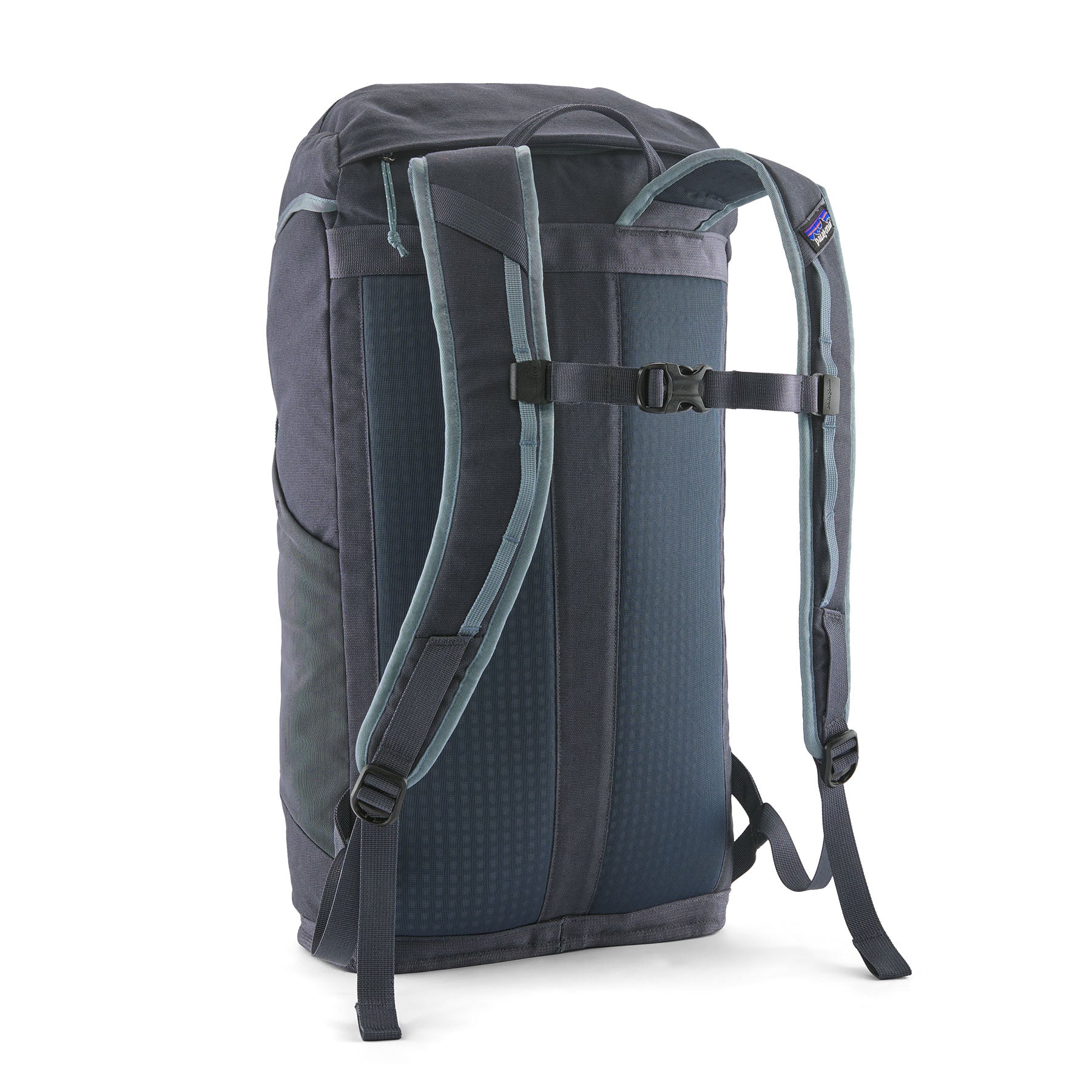 Patagonia Fieldsmith Lid Pack 28L in Smolder Blue — back view