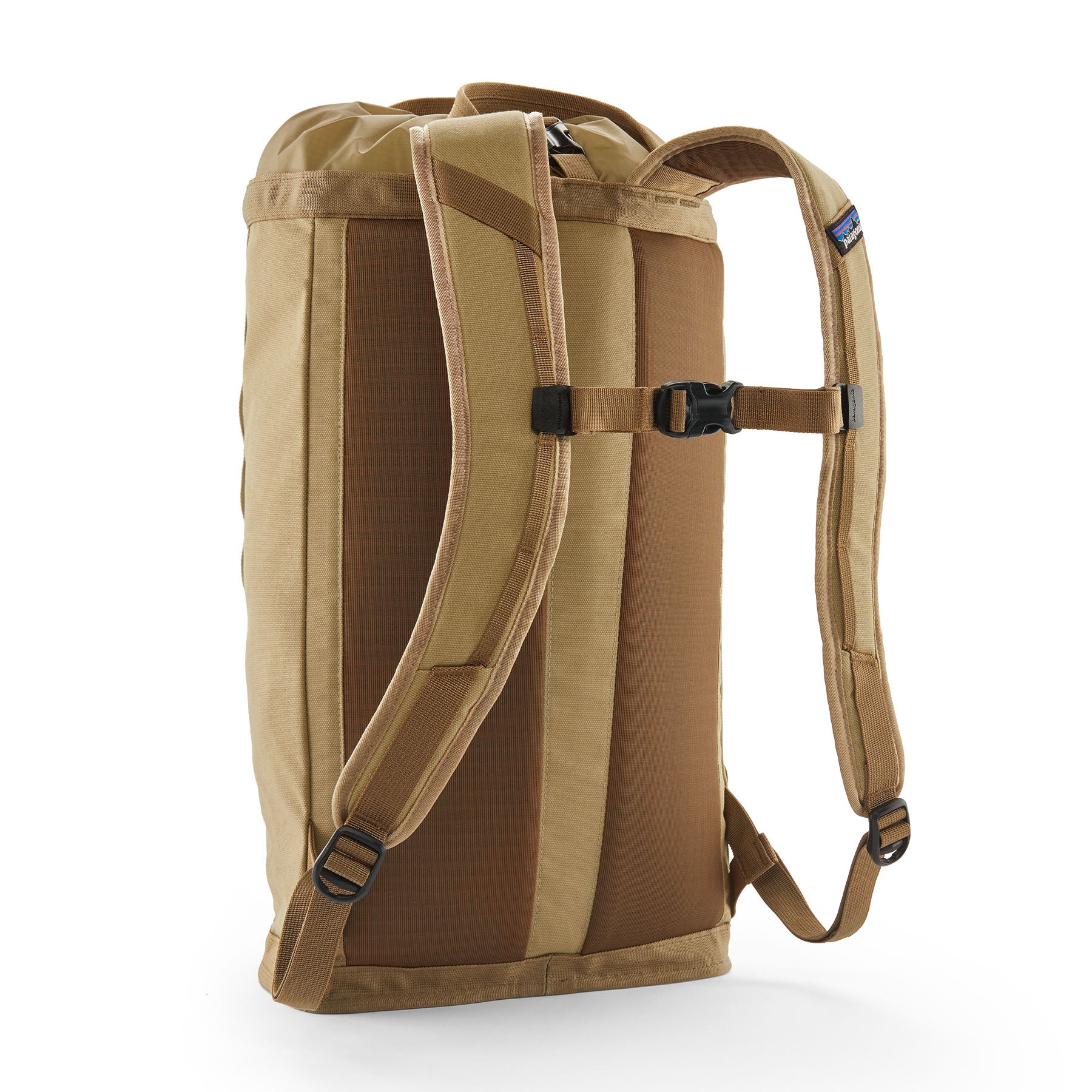Patagonia Fieldsmith Linked Backpack 24L in Classic Tan — back view