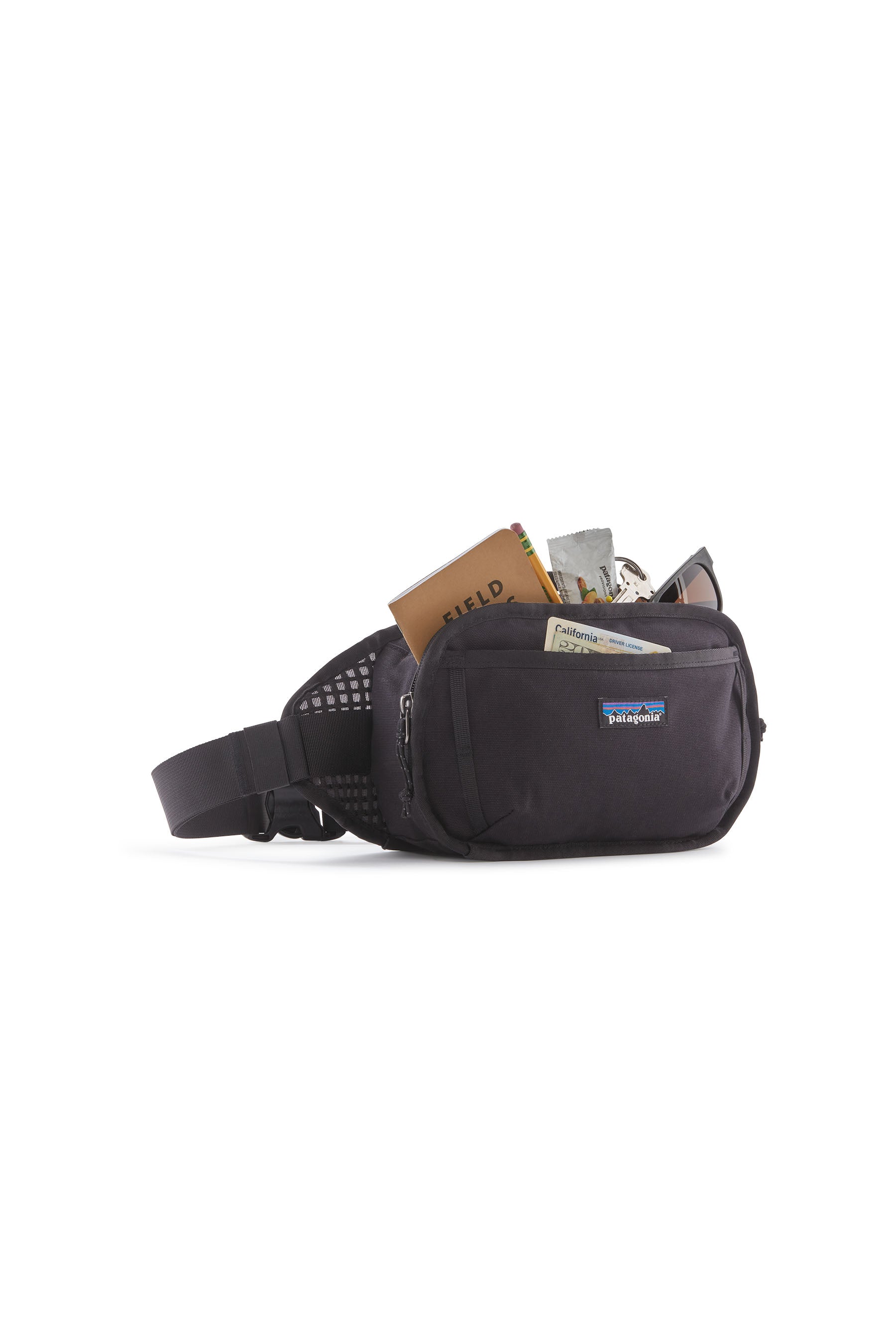 Patagonia Fieldsmith Hip Pack 5L in Black — detail view