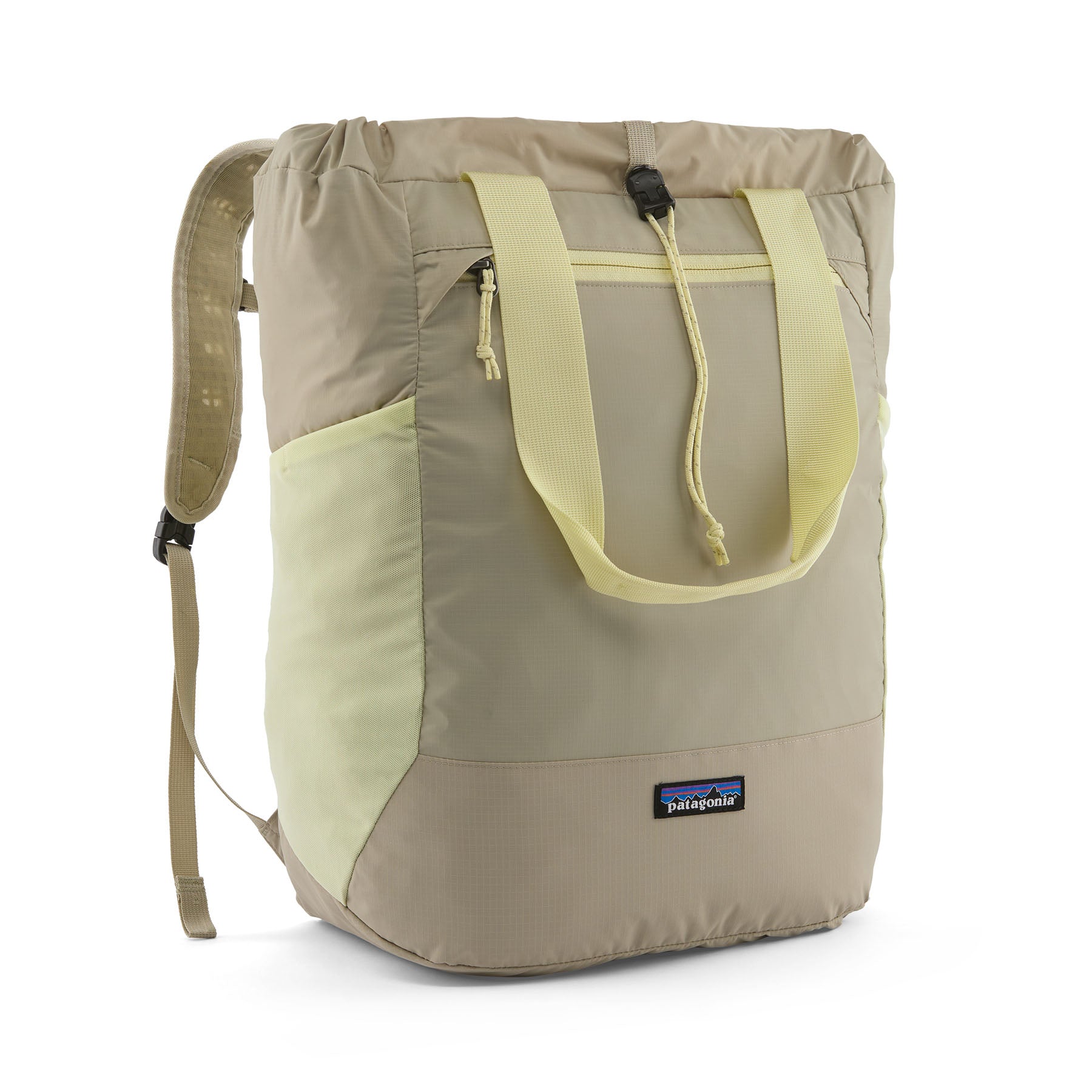 Patagonia Terravia Tote Pack 24L in Weathered Stone — front view