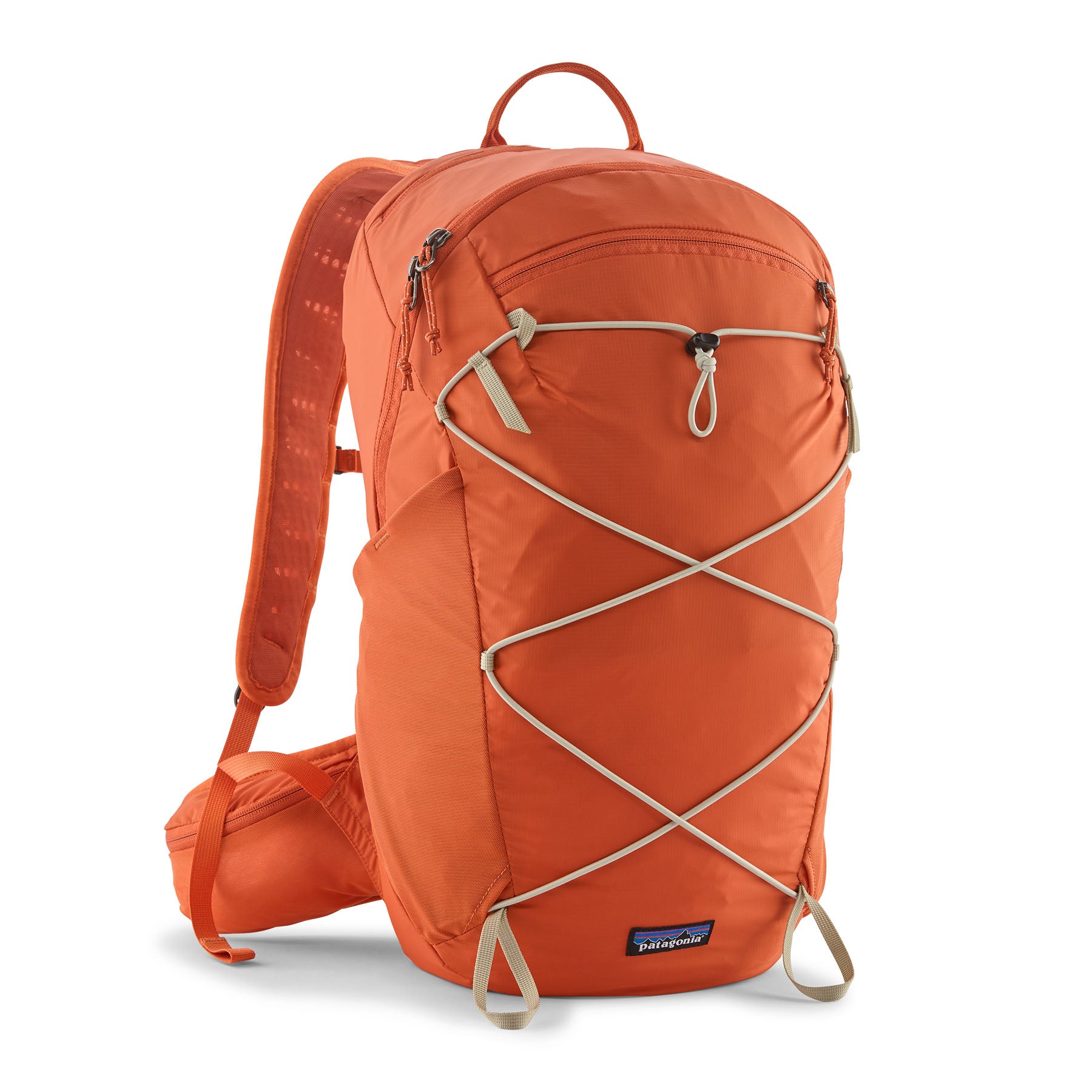 Patagonia Terravia Pack 22L in Coal Orange — front view