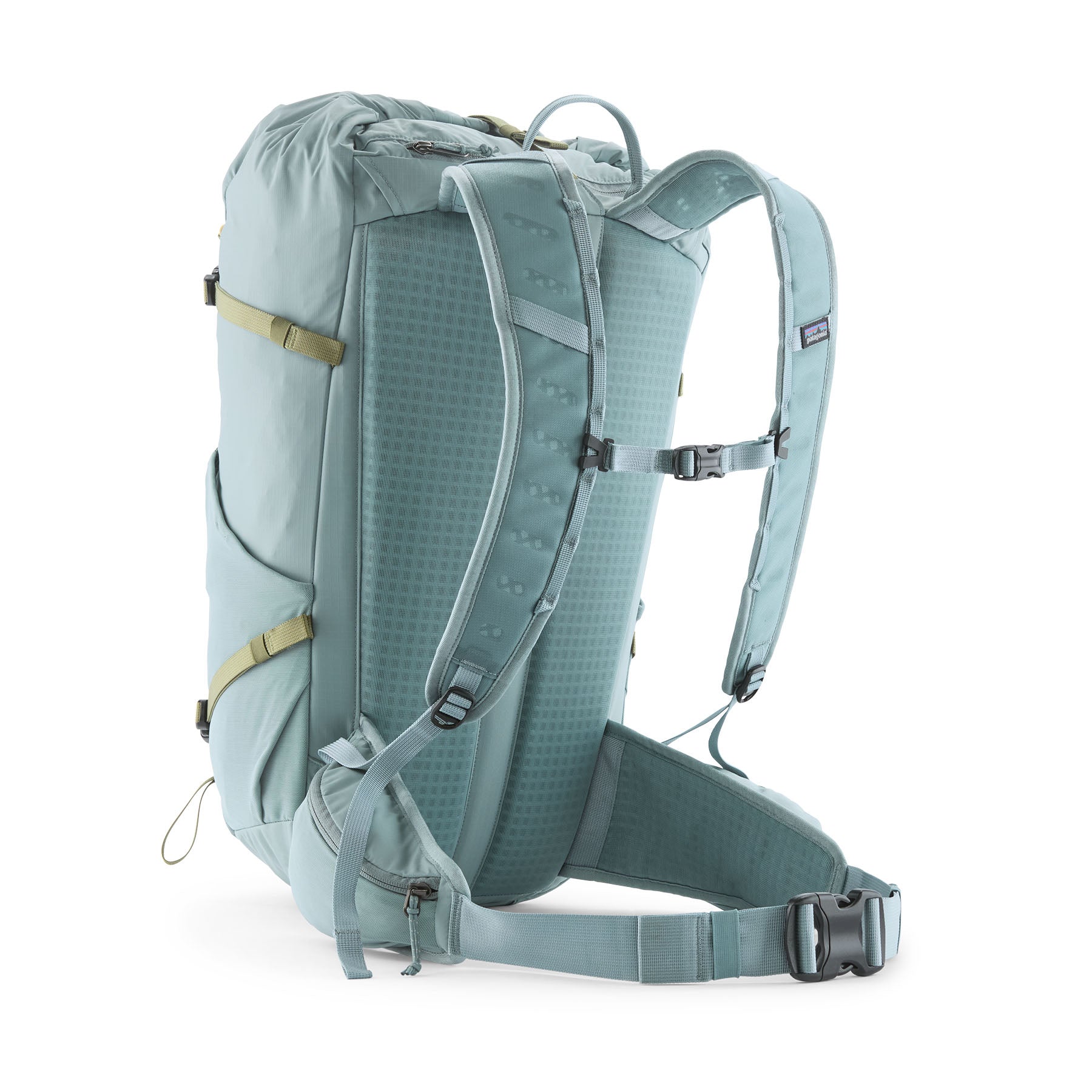 Patagonia Terravia Roll-Top Backpack 36L in Blue Sage — back view
